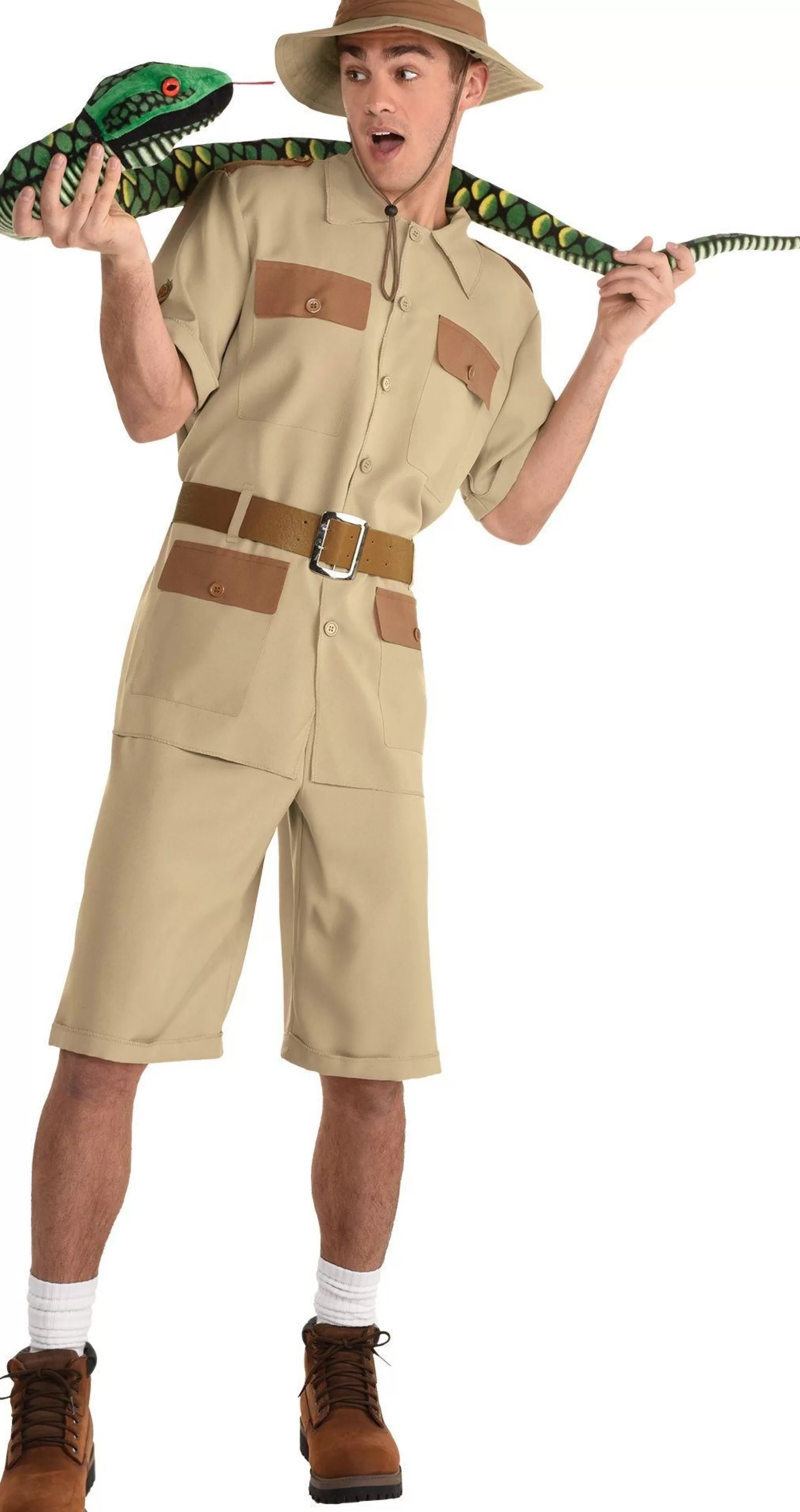 Party City Scary-Adult Safari Guide Costume