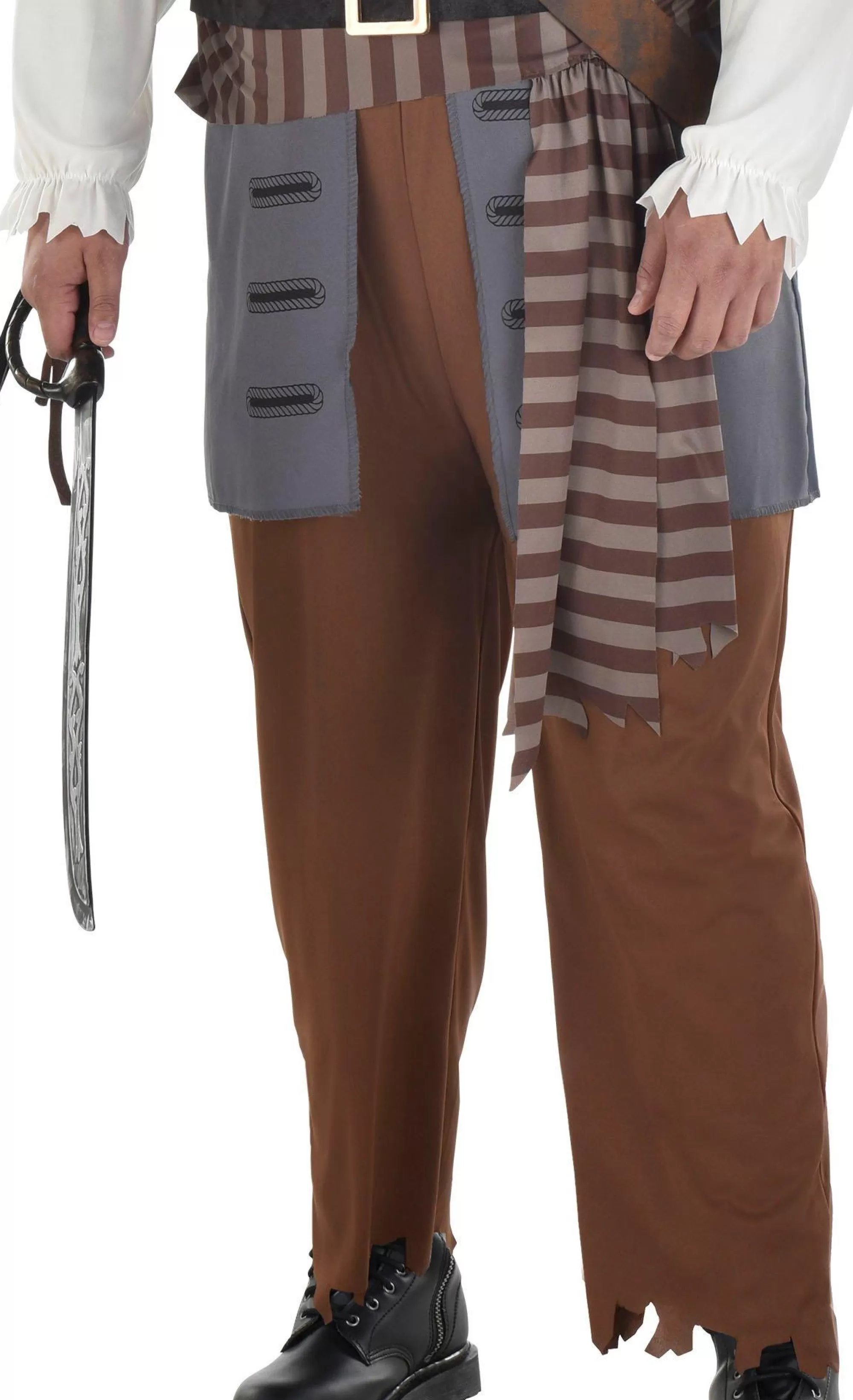 Party City Pirate-Adult Shiver Me Timbers Pirate Plus Size Costume
