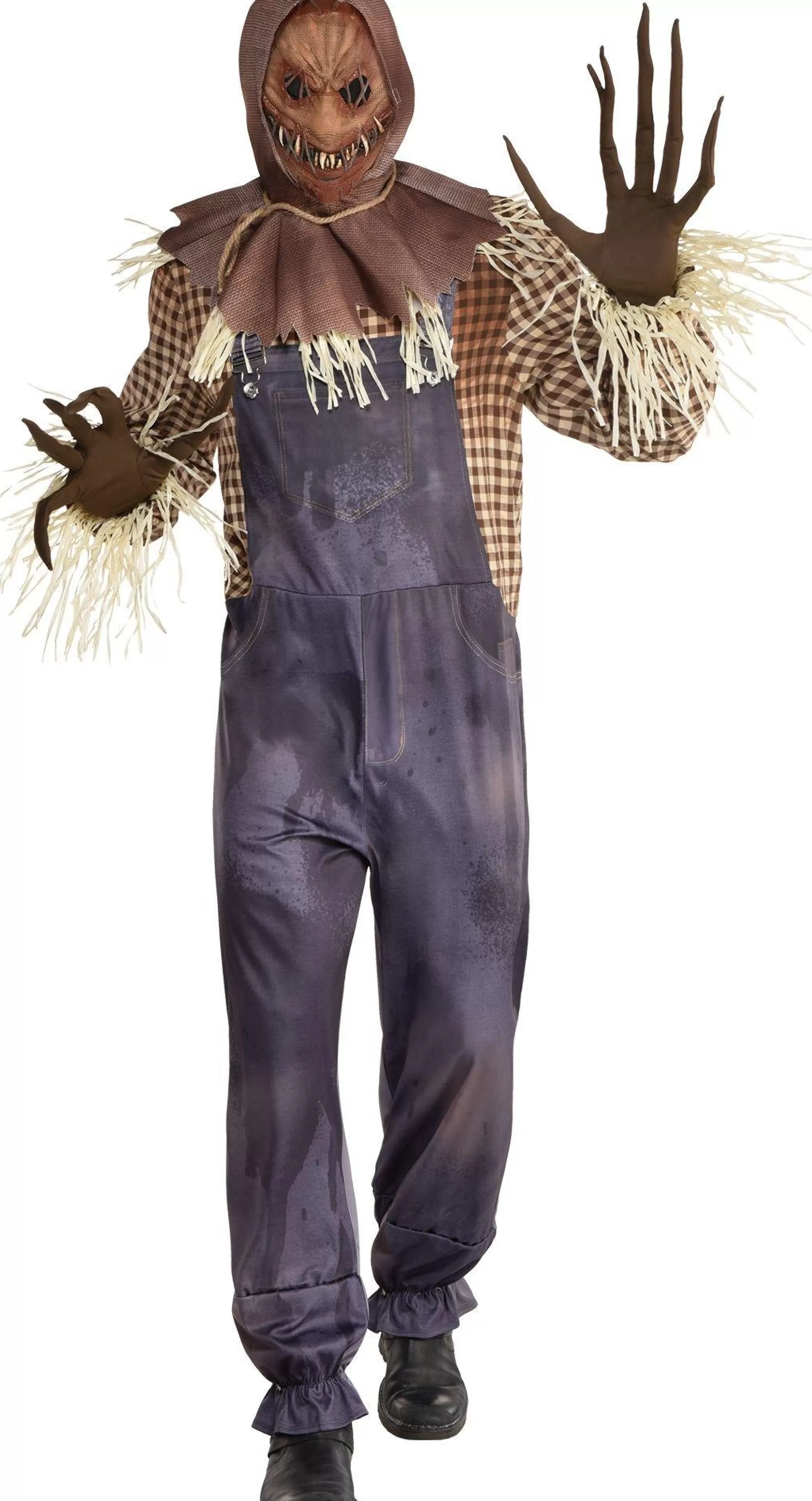 Party City Scary-Adult Sinister Scarecrow Costume