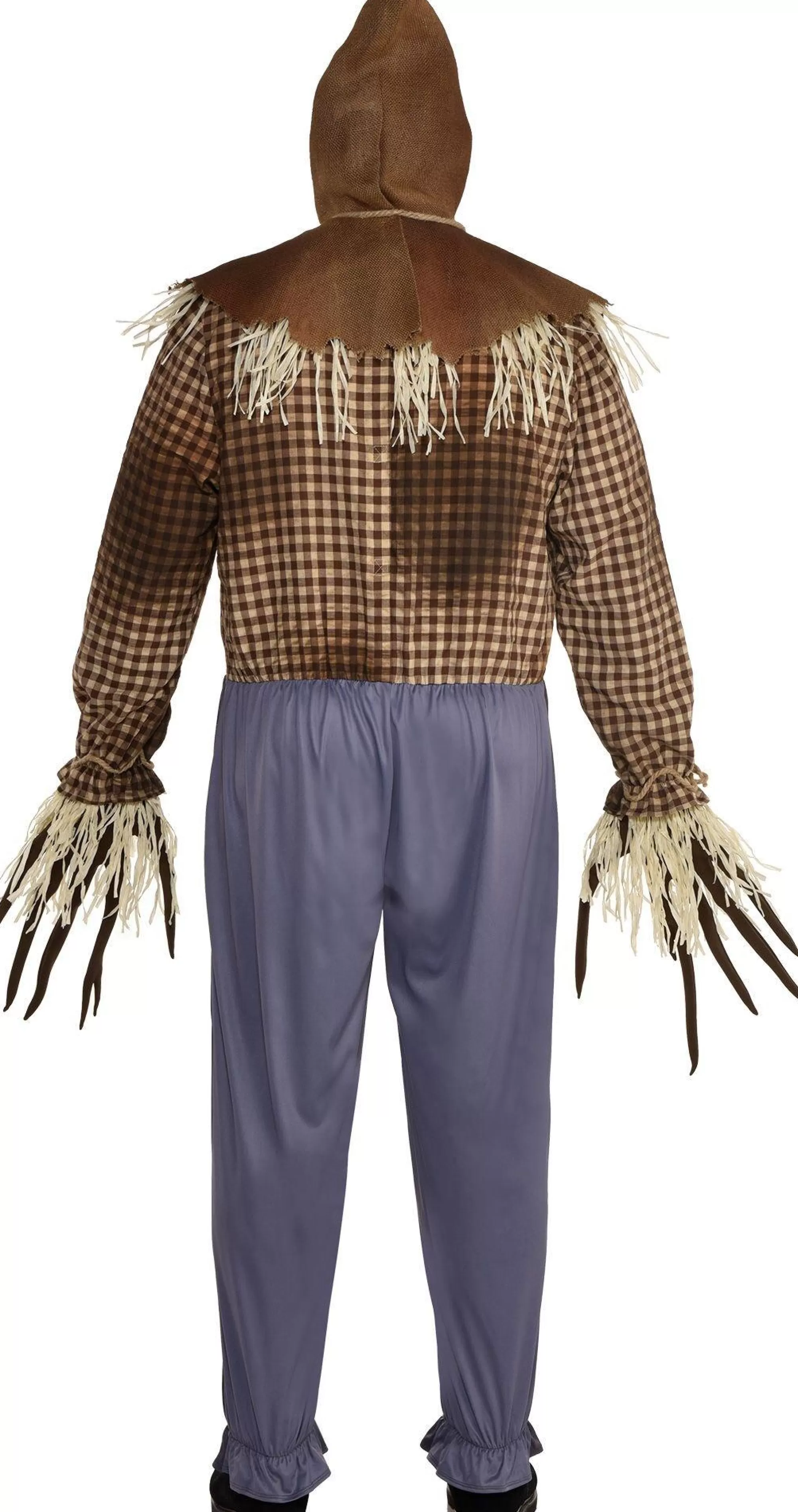 Party City Plus Size Costumes-Adult Sinister Scarecrow Costume - Plus Size