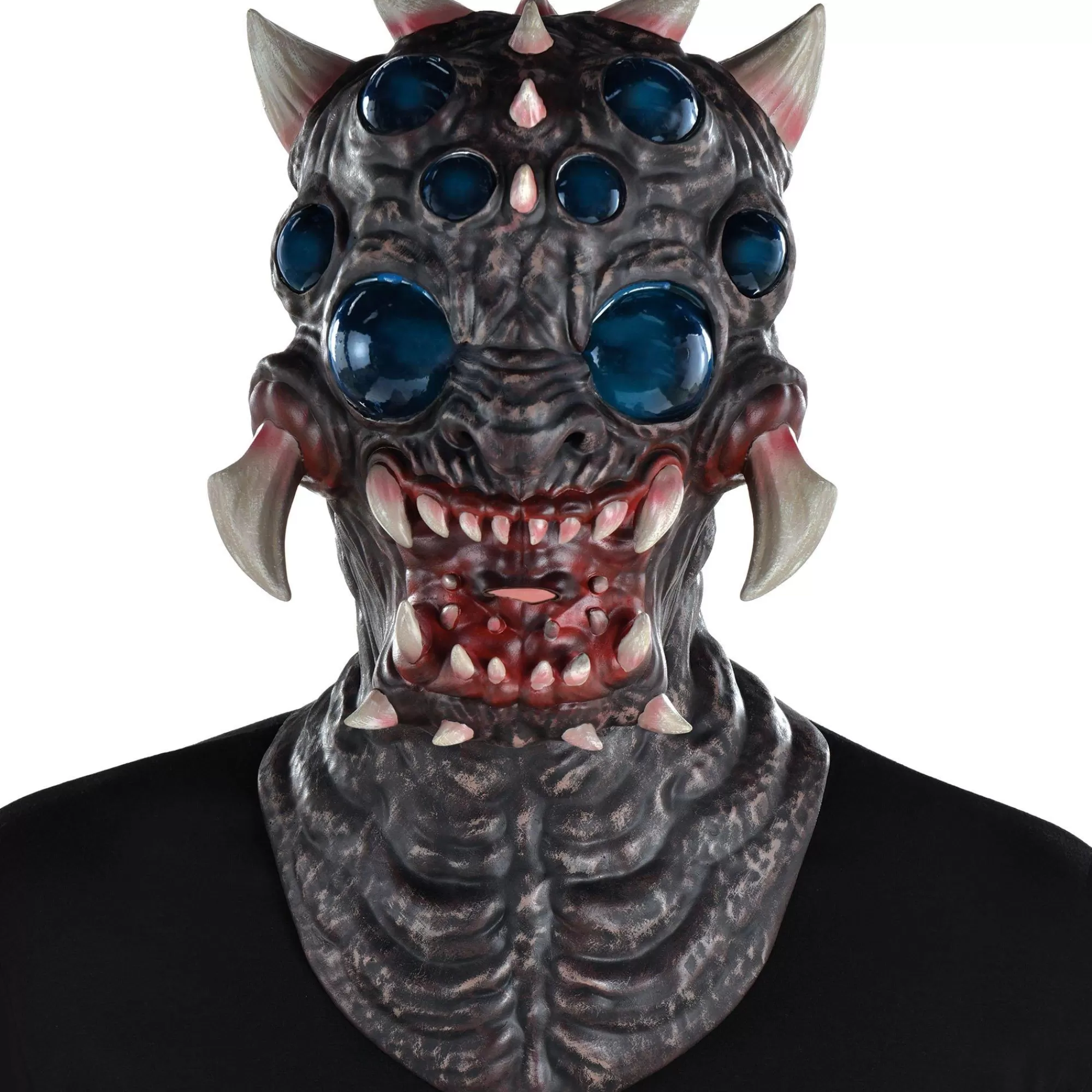 Party City Scary-Adult Spider Demon Latex Mask