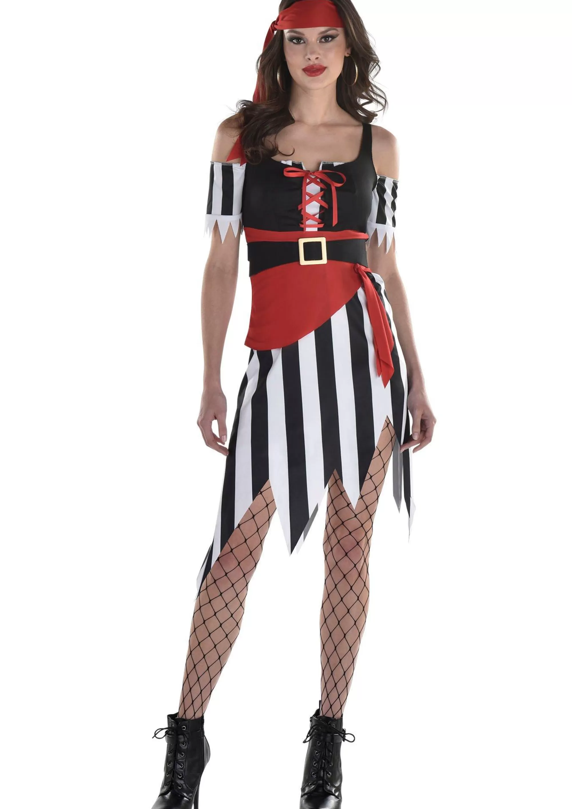 Party City Sexy-Adult Sultry Shipmate Costume