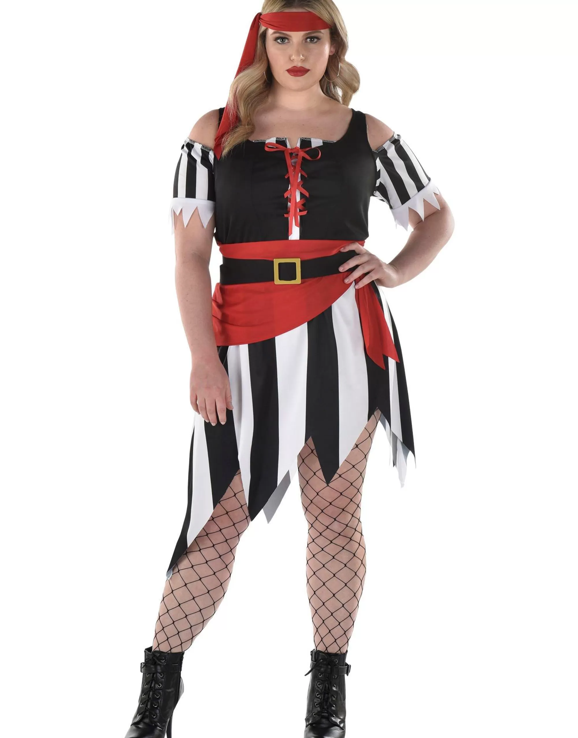 Party City Plus Size Costumes-Adult Sultry Shipmate Plus Size Costume