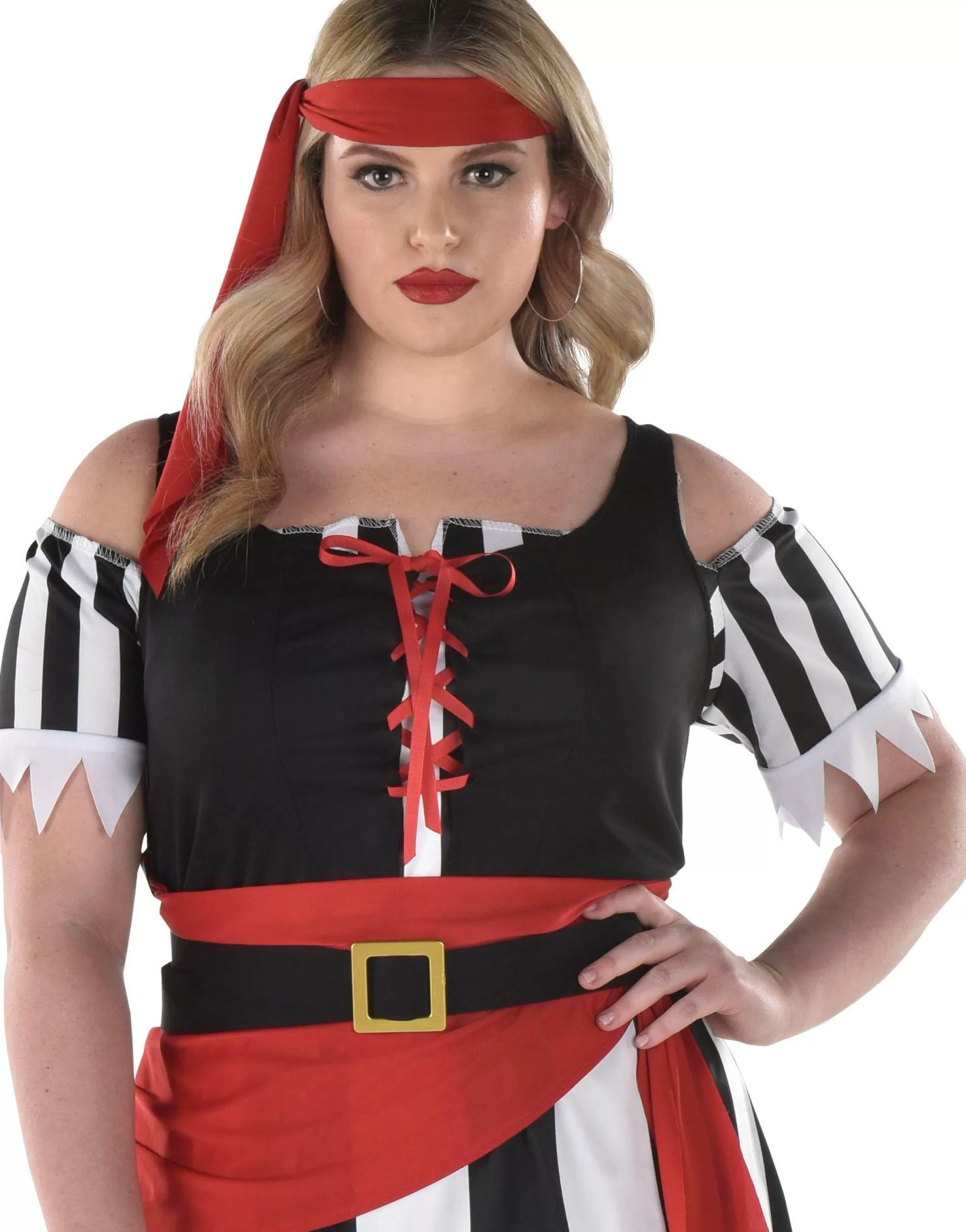 Women Party City Pirate | Adult Sultry Shipmate Plus Size Costume