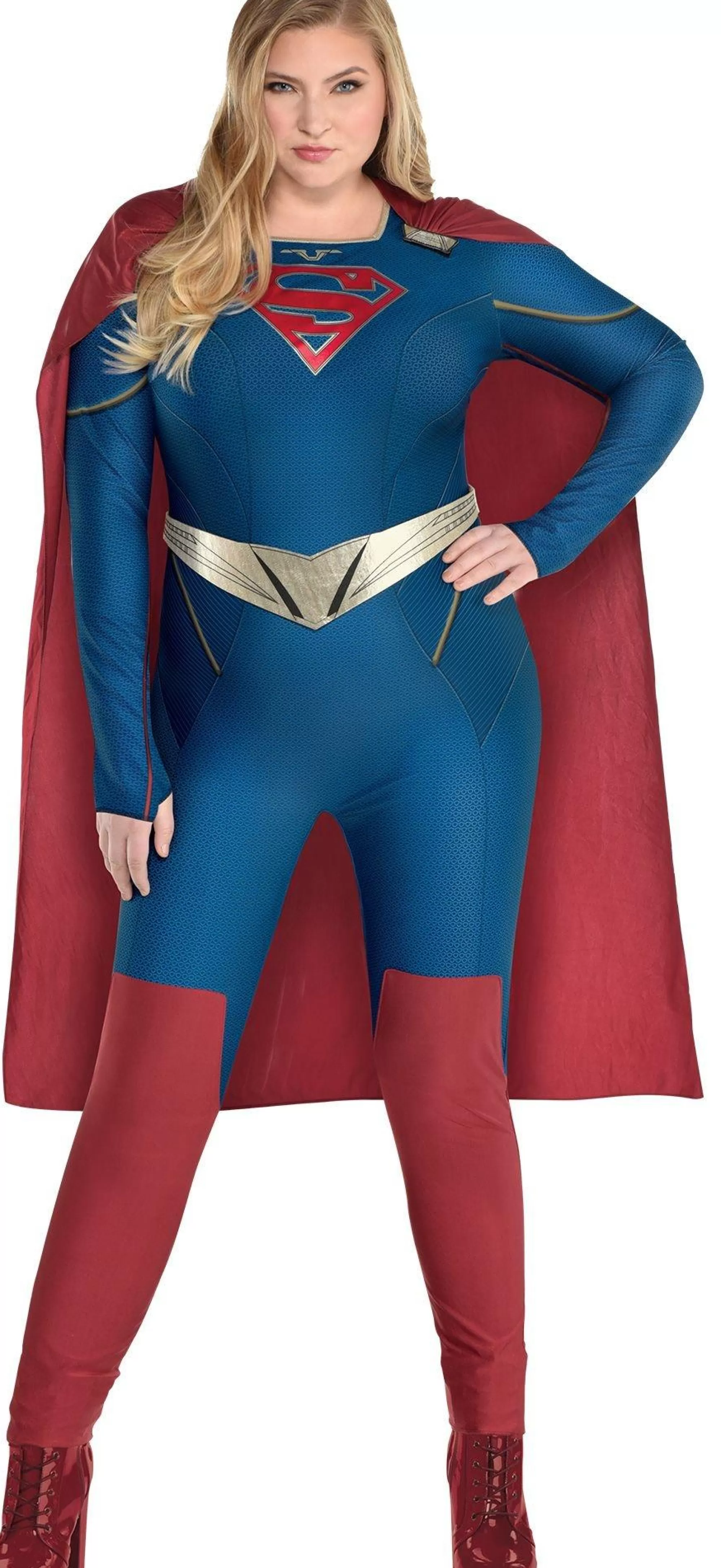 DC Comics Plus Size Costumes-Adult Supergirl Costume Plus Size