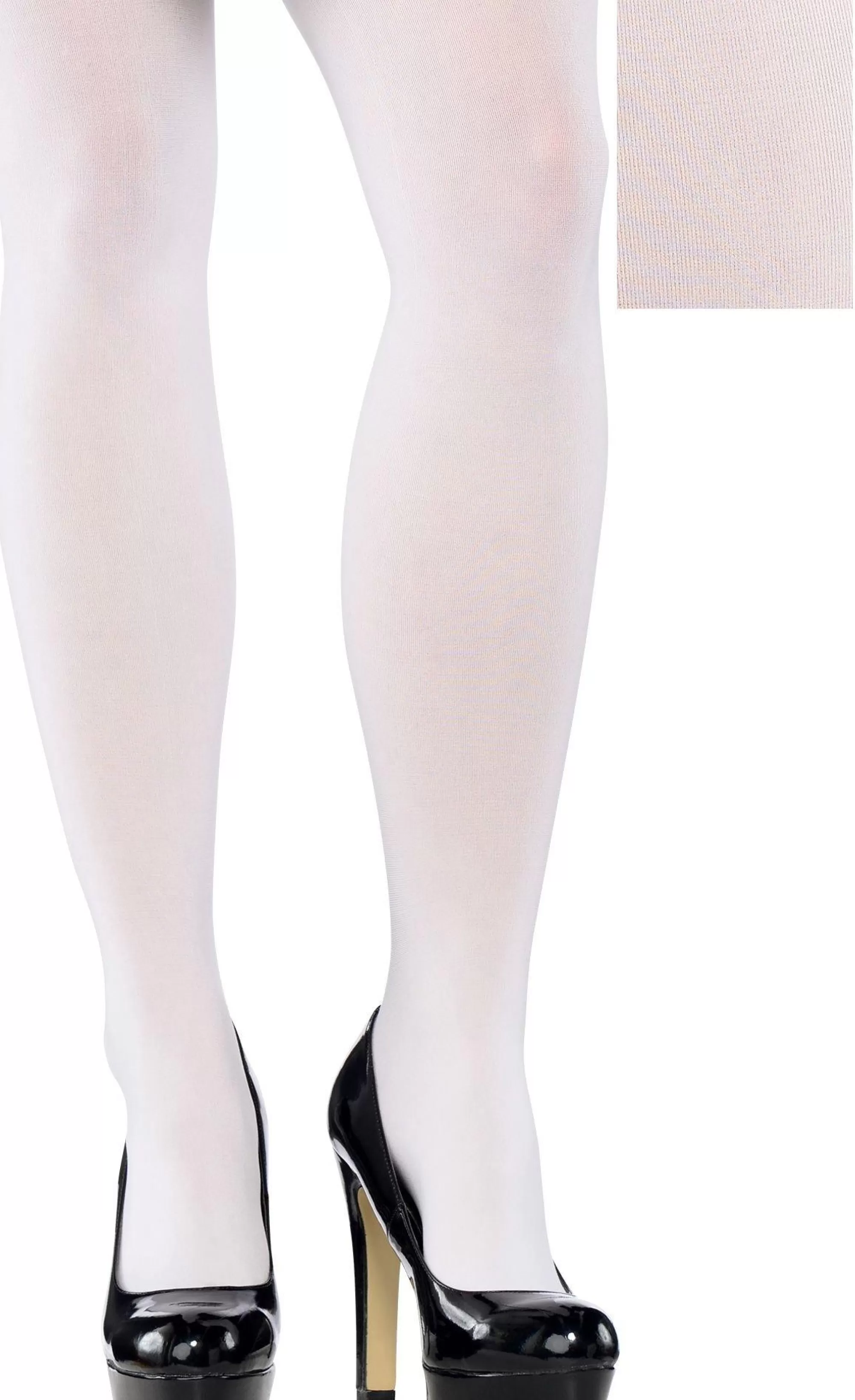 Party City Tights-Adult White Tights Plus Size