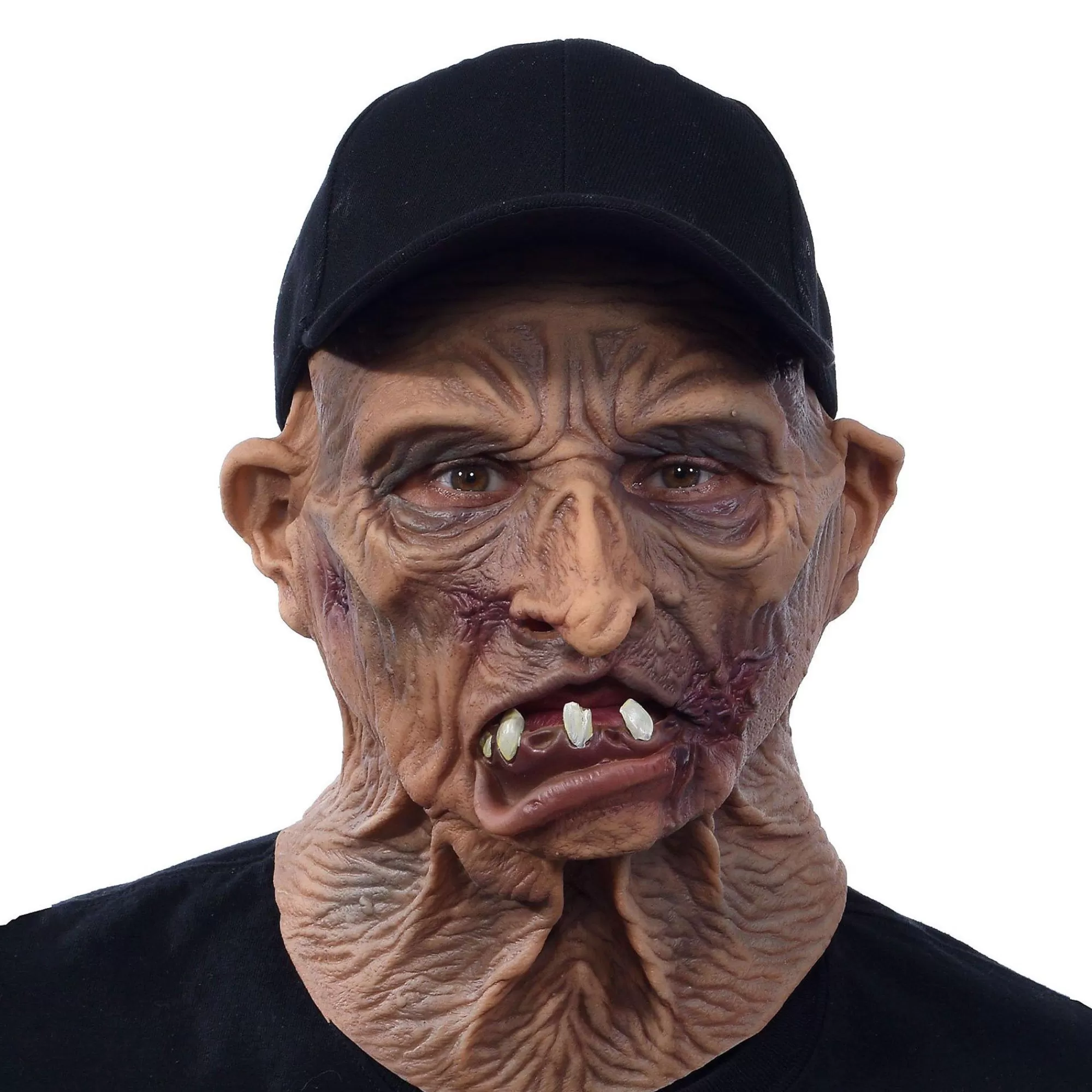 Party City Scary-Adult Whittler Zombie Latex Mask - Zagone Studios