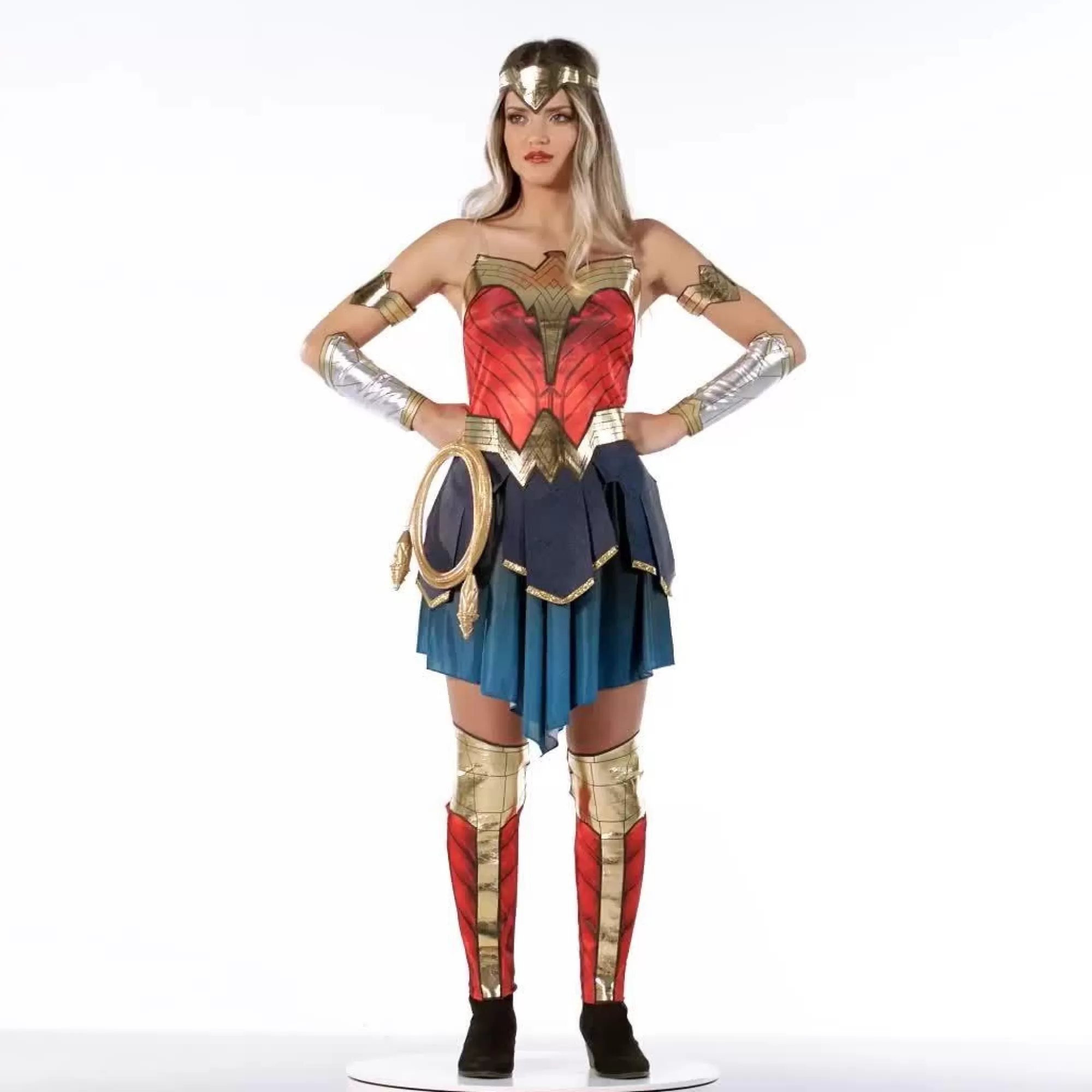 Party City Superhero-Adult Wonder Woman Deluxe Costume - Ww 1984