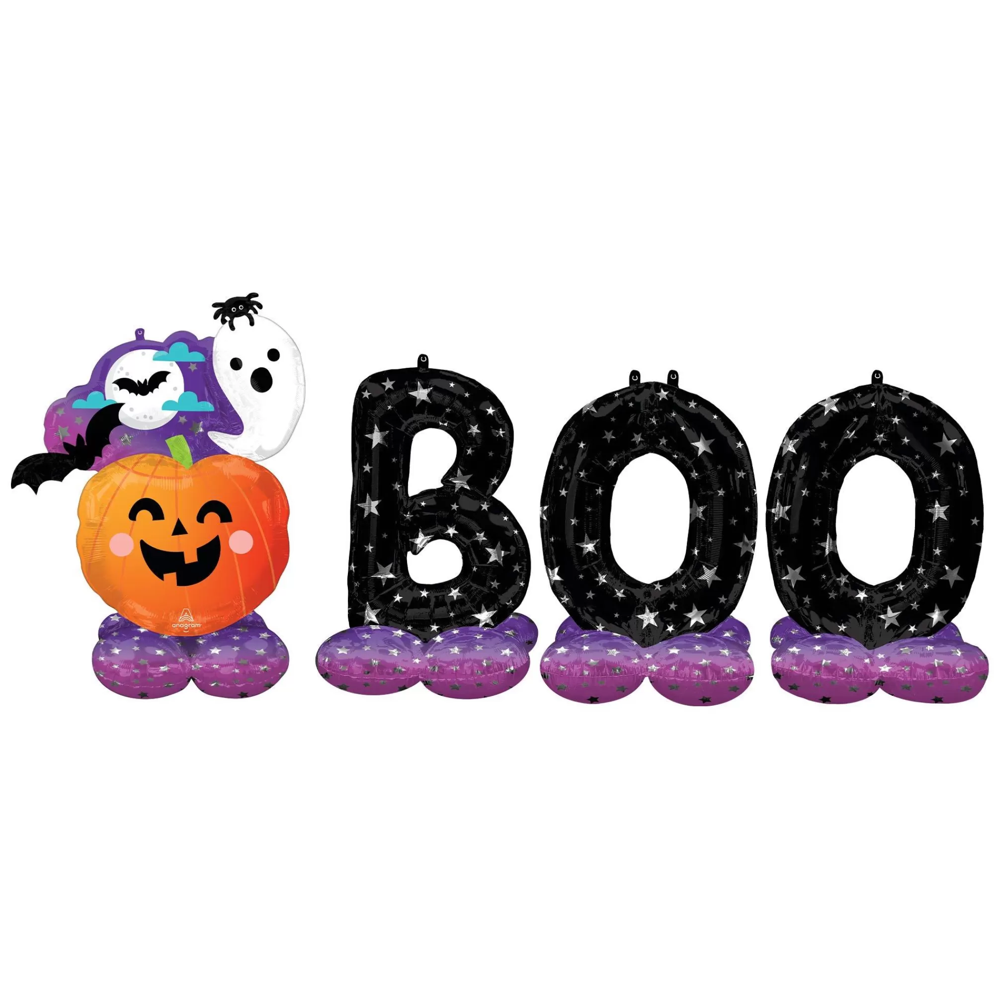 Party City Decorations | Airloonz Spooky Halloween Boo Balloon Set