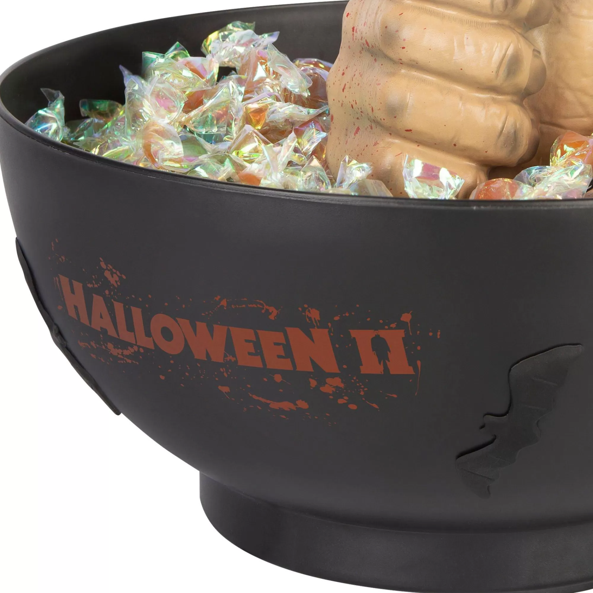 Party City Get Axed | Animated Michael Myers' Knife-Wielding Hand Candy Bowl, 9In, 16Oz - Halloween