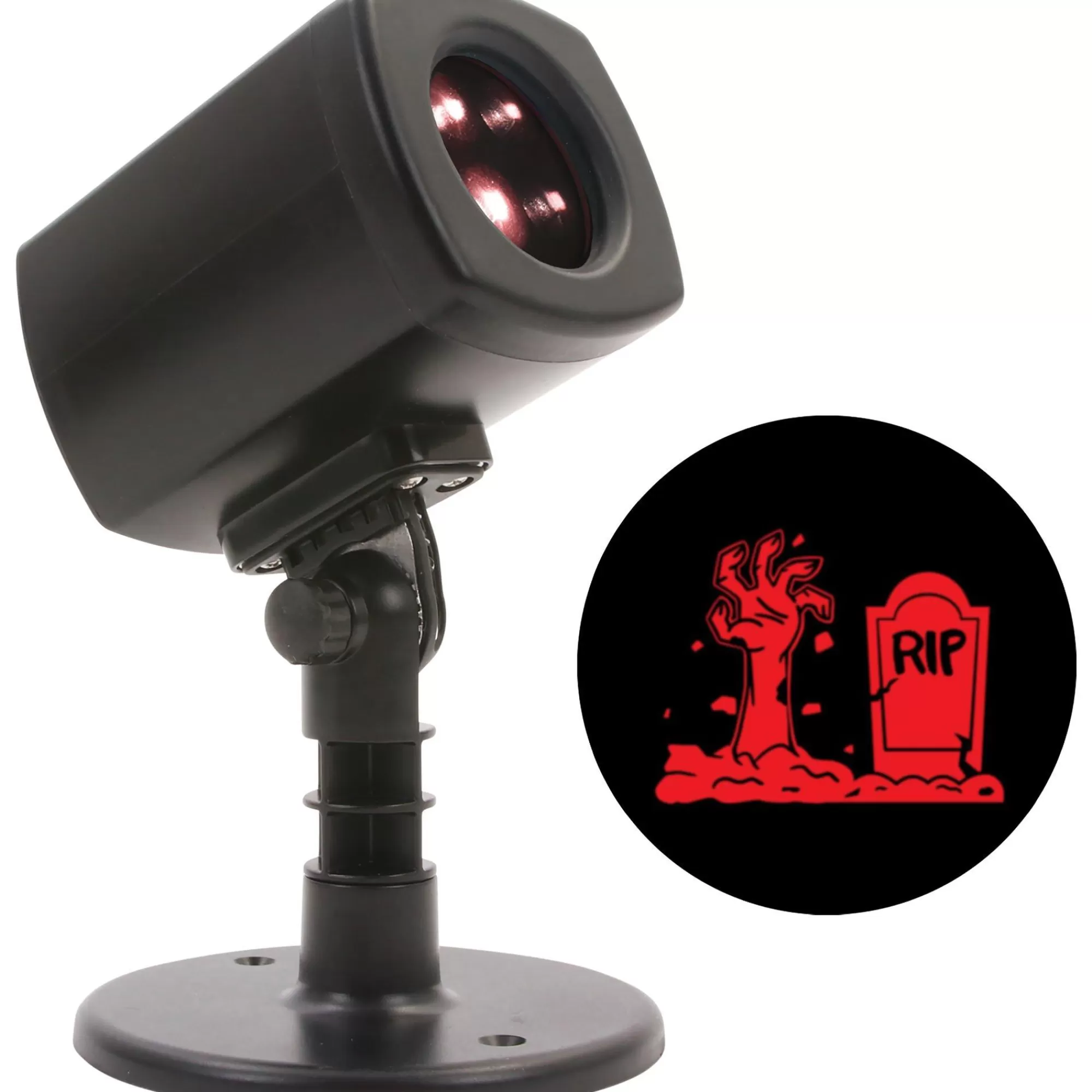 Party City Strobe Lights & Black Lights | Animated Zombie Rises Motion Projector, 5.25In X 7.5In