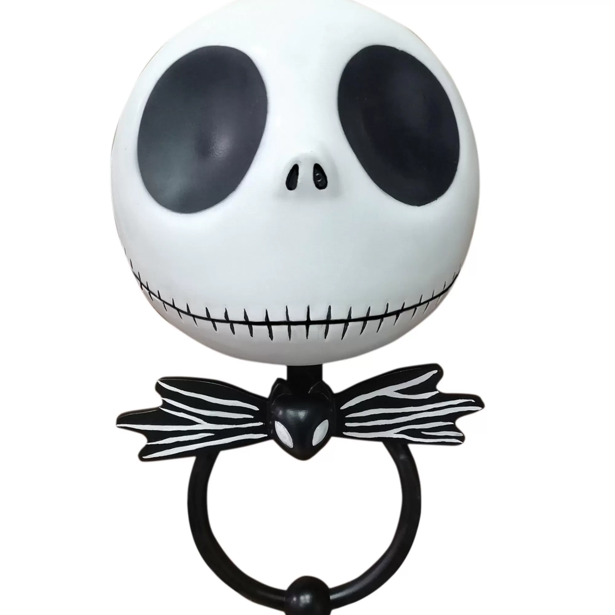 Party City Animatronics | Animatronic Jack Skellington Plastic Door Knocker Halloween Decoration, 9.5In X 16.5In - Disney The Nightmare Before Christmas