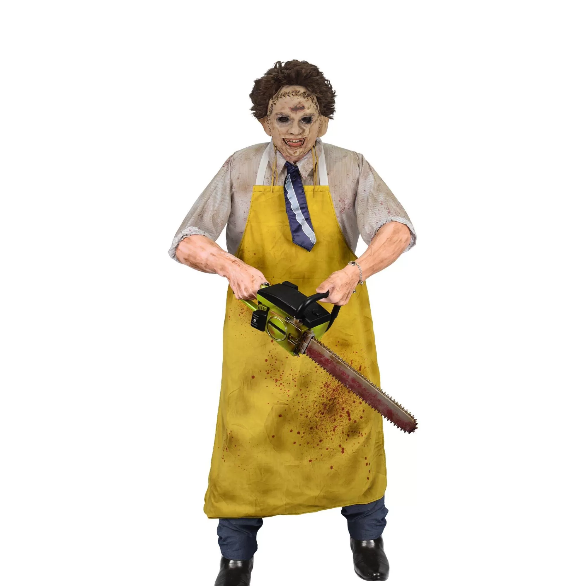 Party City Animatronics | Animatronic Leatherface, 6.6Ft - Texas Chainsaw Massacre