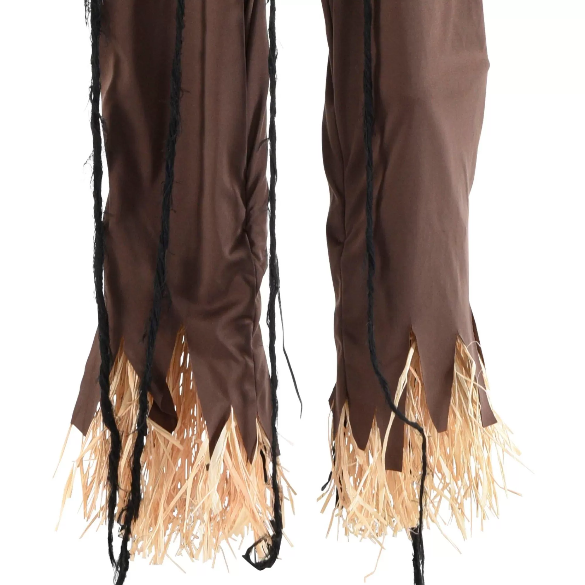 Party City Animatronics | Animatronic Light-Up Talking Dropdown Scarecrow Decoration, 8.2Ft
