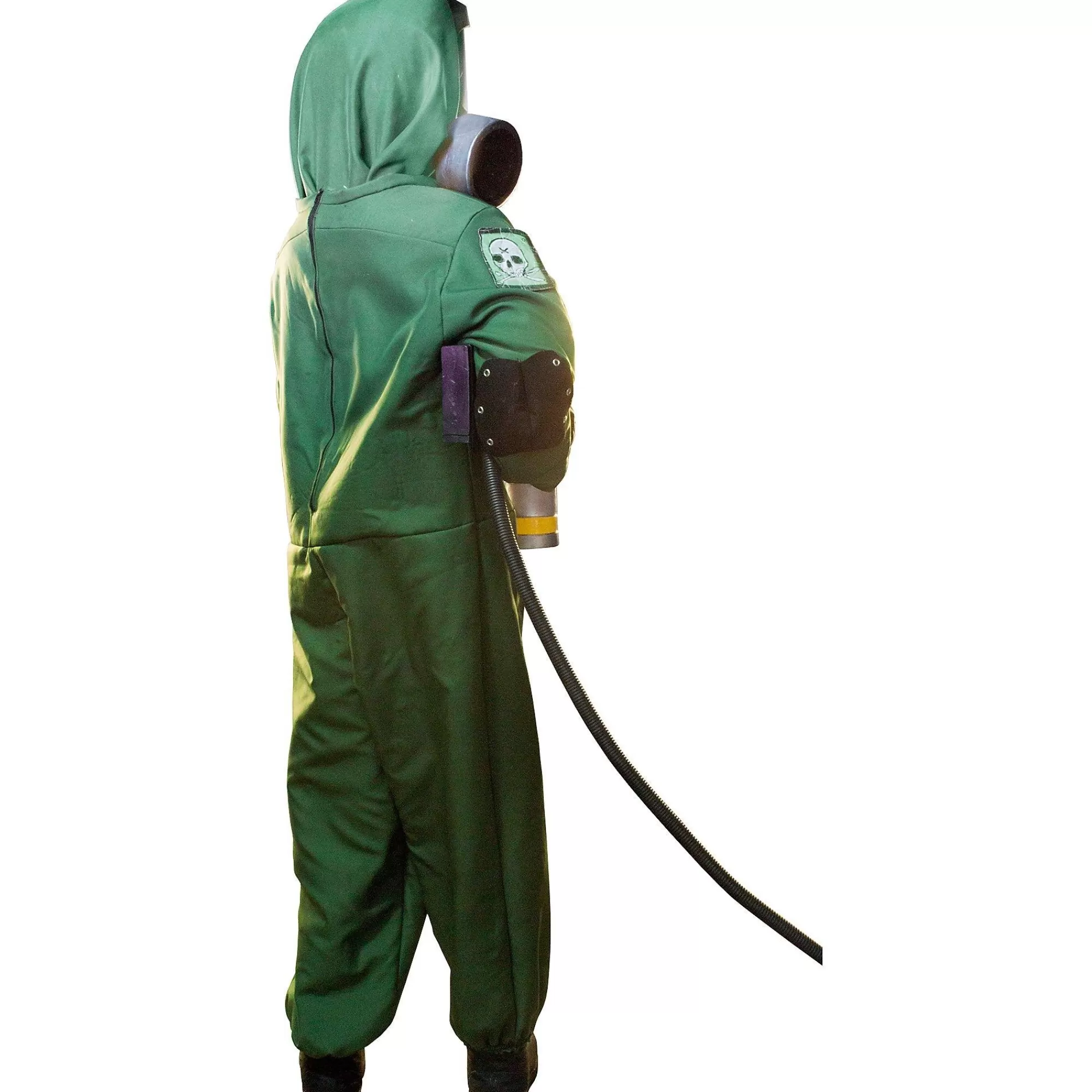 Party City Animatronics | Animatronic Light-Up Zombie Flamethrower Halloween Decoration With Sounds, 6.6Ft -The Exterminator