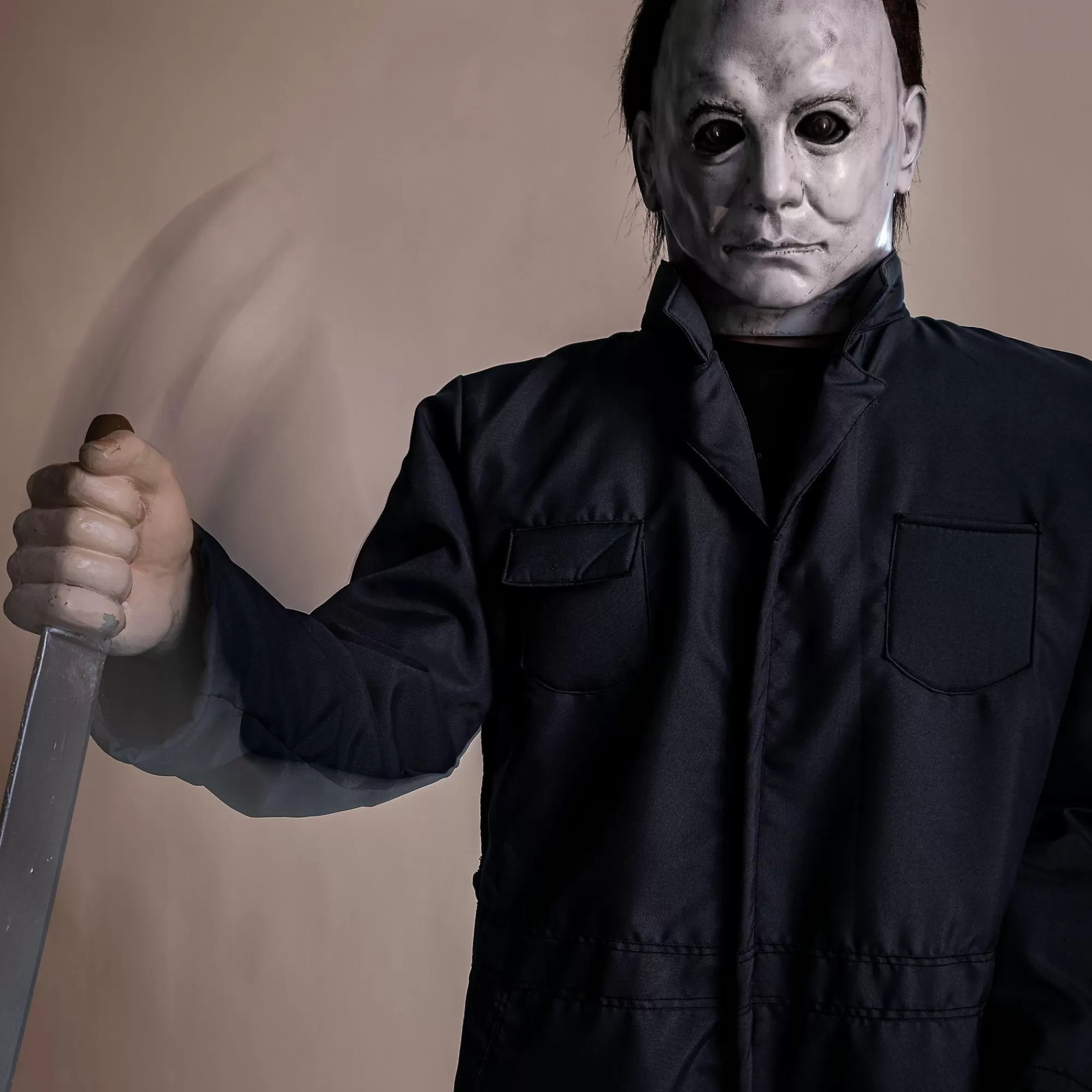 Party City Get Axed | Animatronic Michael Myers Halloween Decoration, 6.6Ft - Halloween Ii