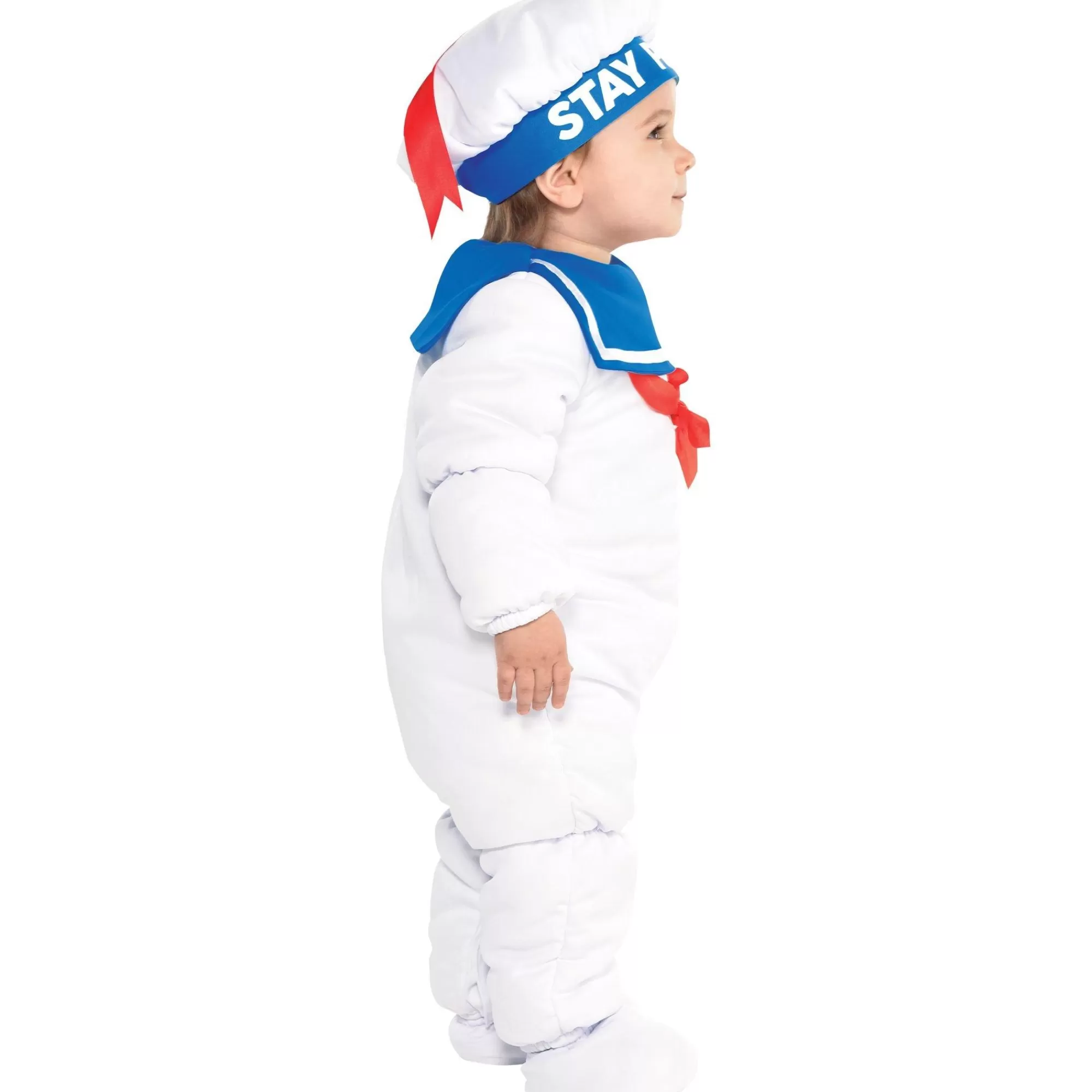 Party City Baby Girl | Baby Padded Stay Puft Marshmallow Man Costume - Ghostbusters