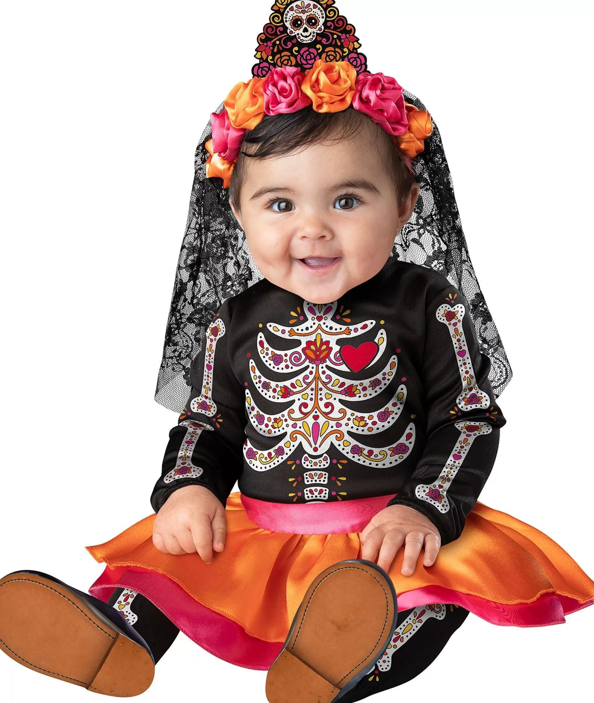 Party City Baby Girl | Baby Sugar Skull Sweetie Costume