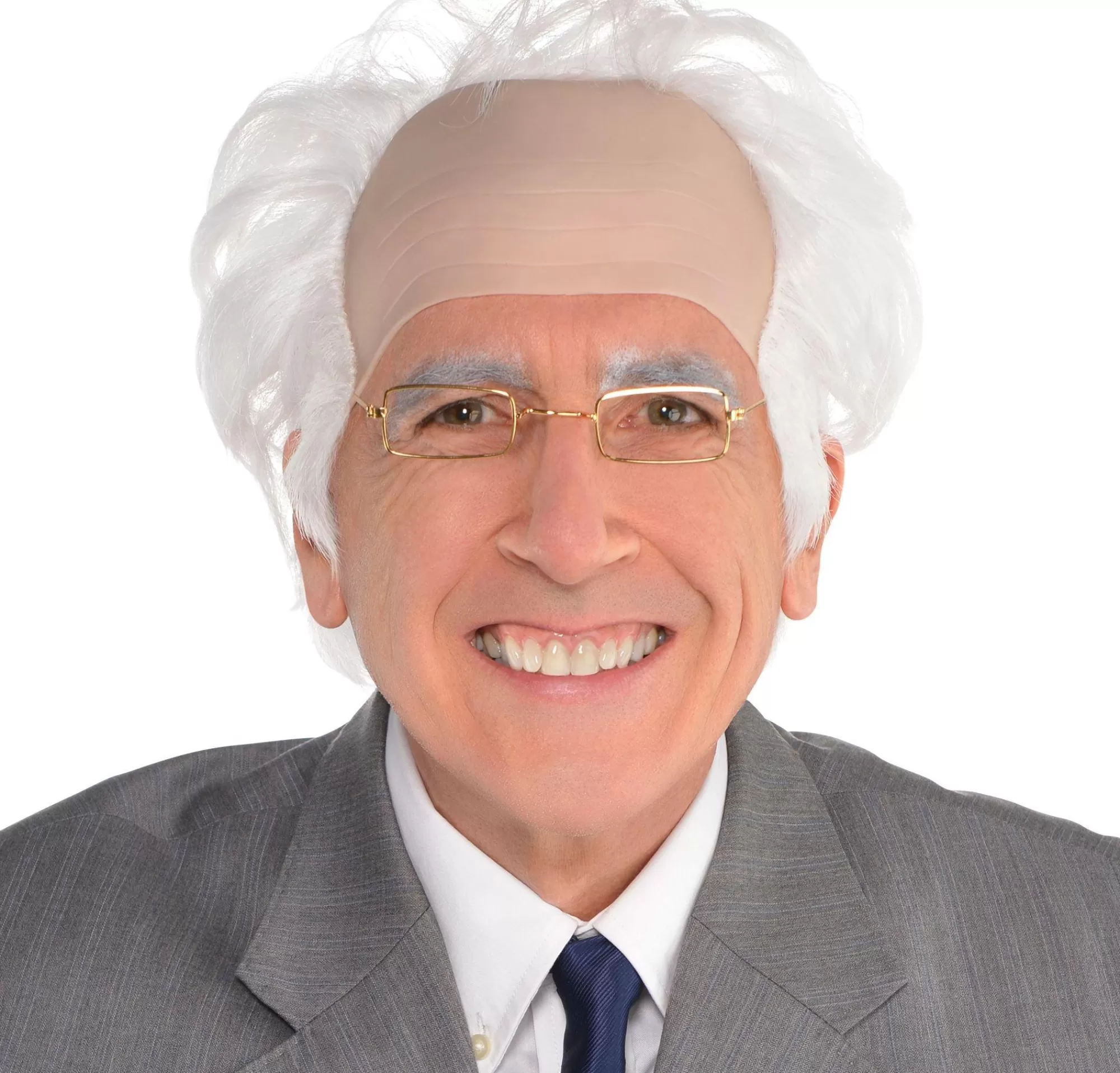 Party City Wigs-Balding Old Man Wig