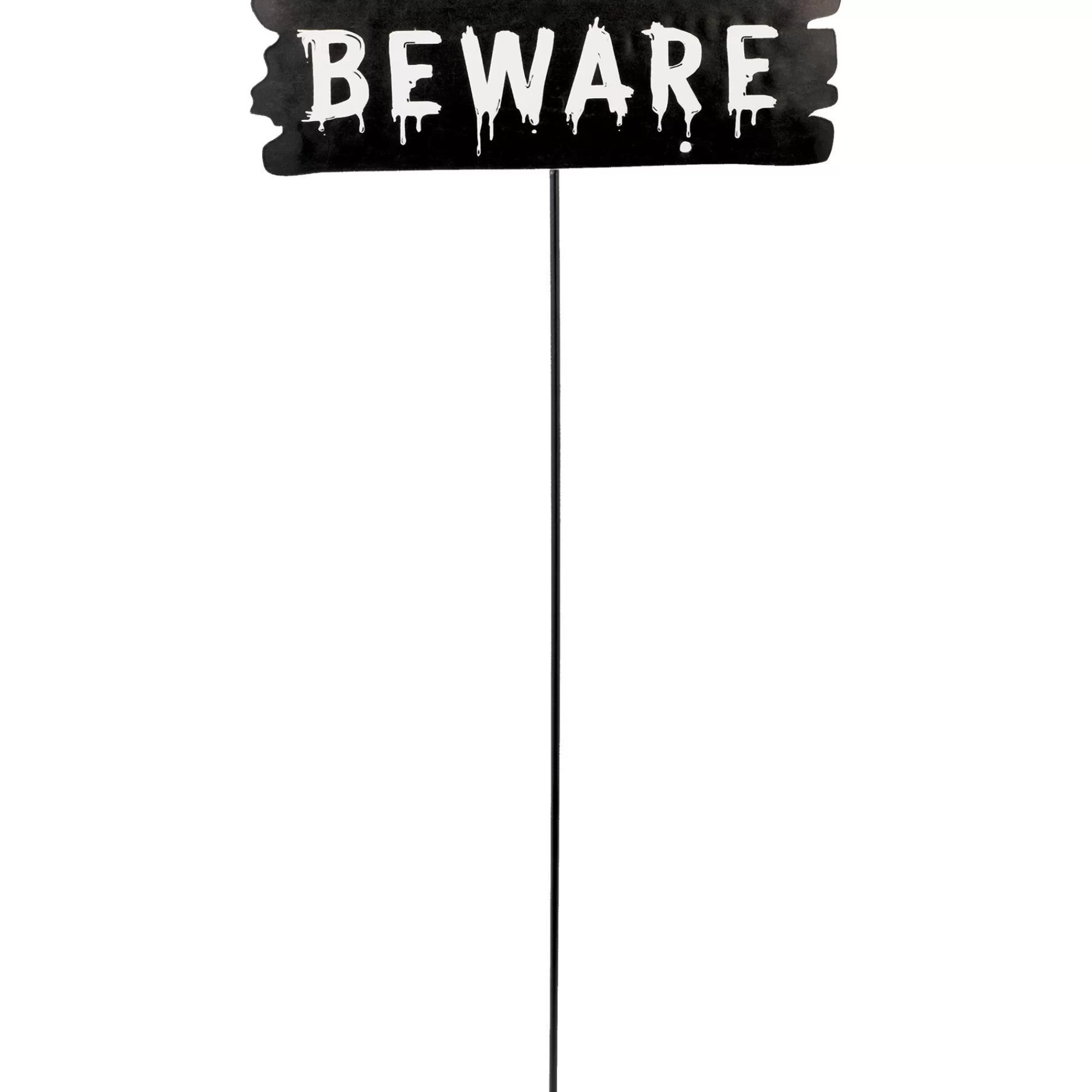 Party City Yard Stakes & Signs | Beware Halloween Yard Stake