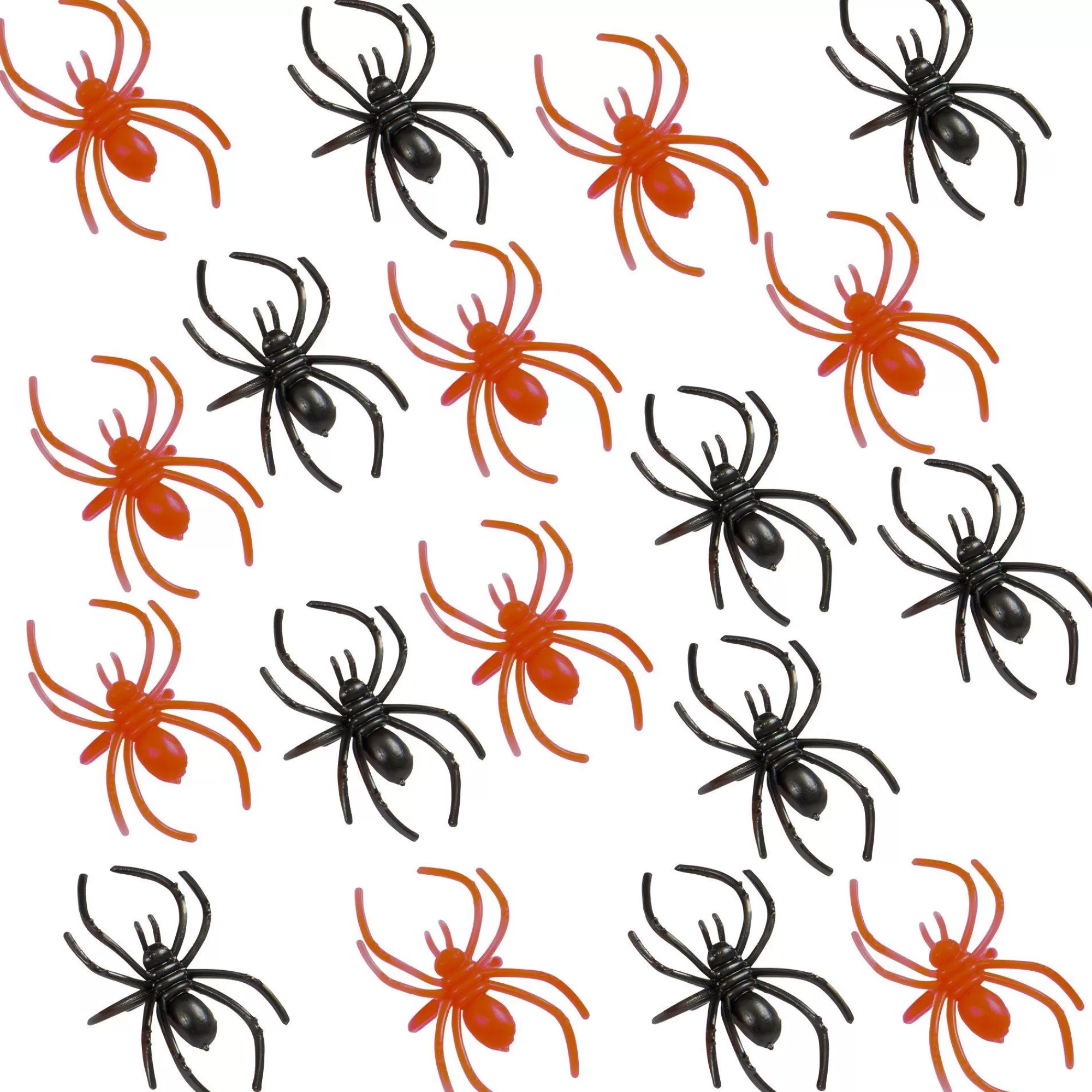 Party City Trunk Or Treat | Black & Orange Spider Rings 30Ct