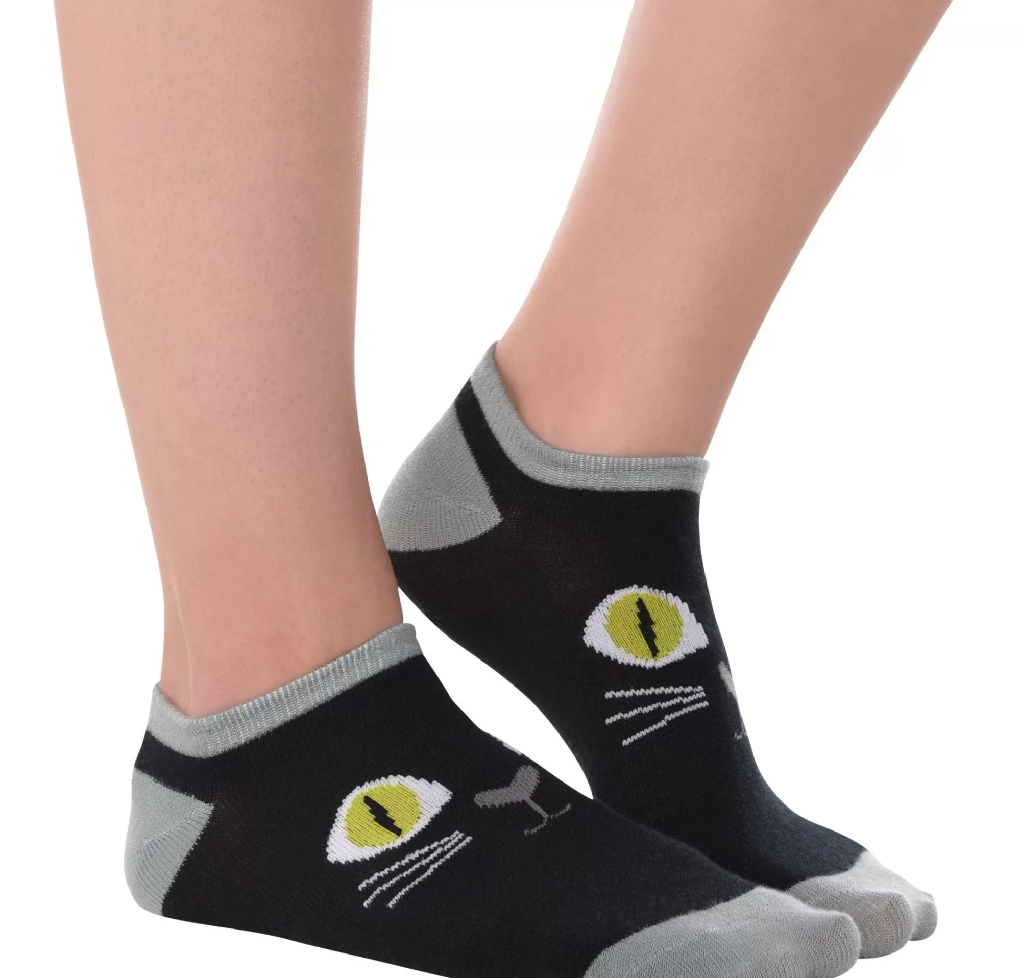 Party City Tights-Black Cat Ankle Socks