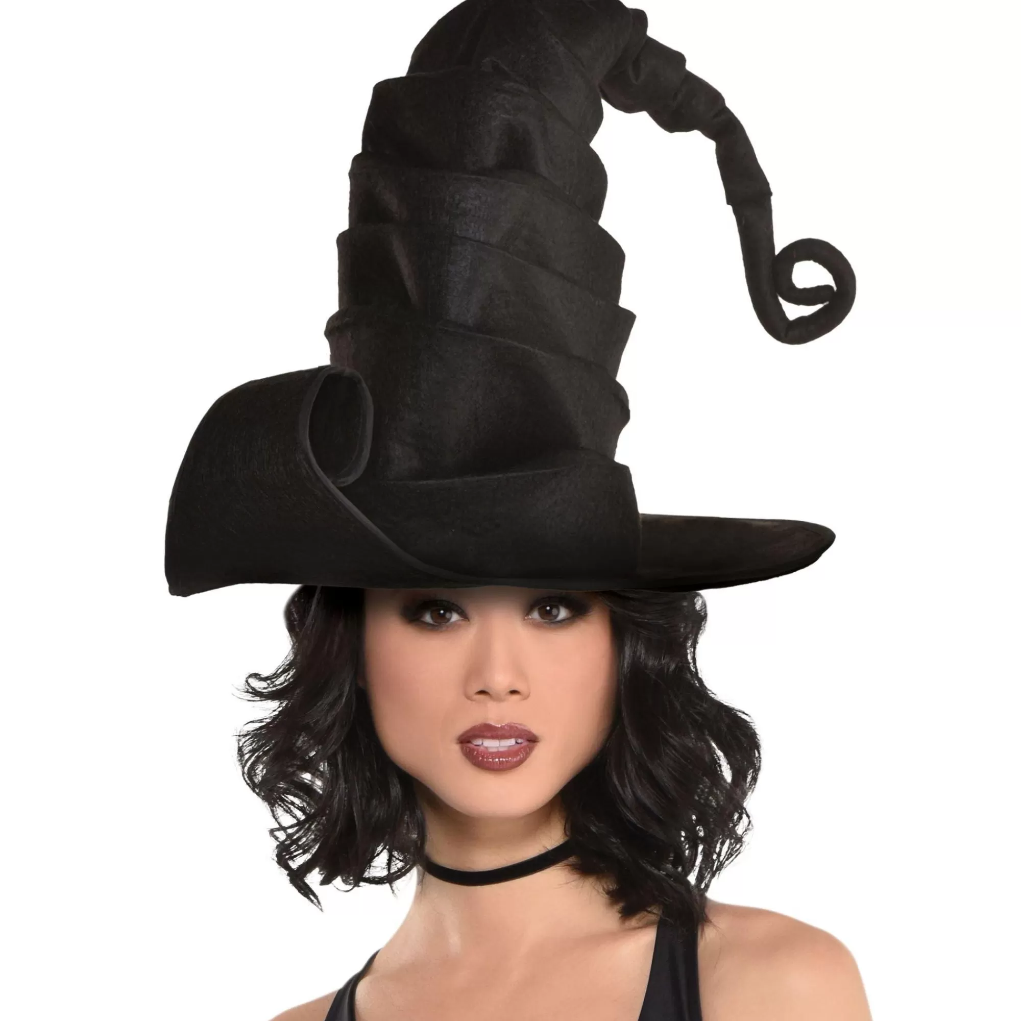 Party City Witch-Black Crooked Witch Hat