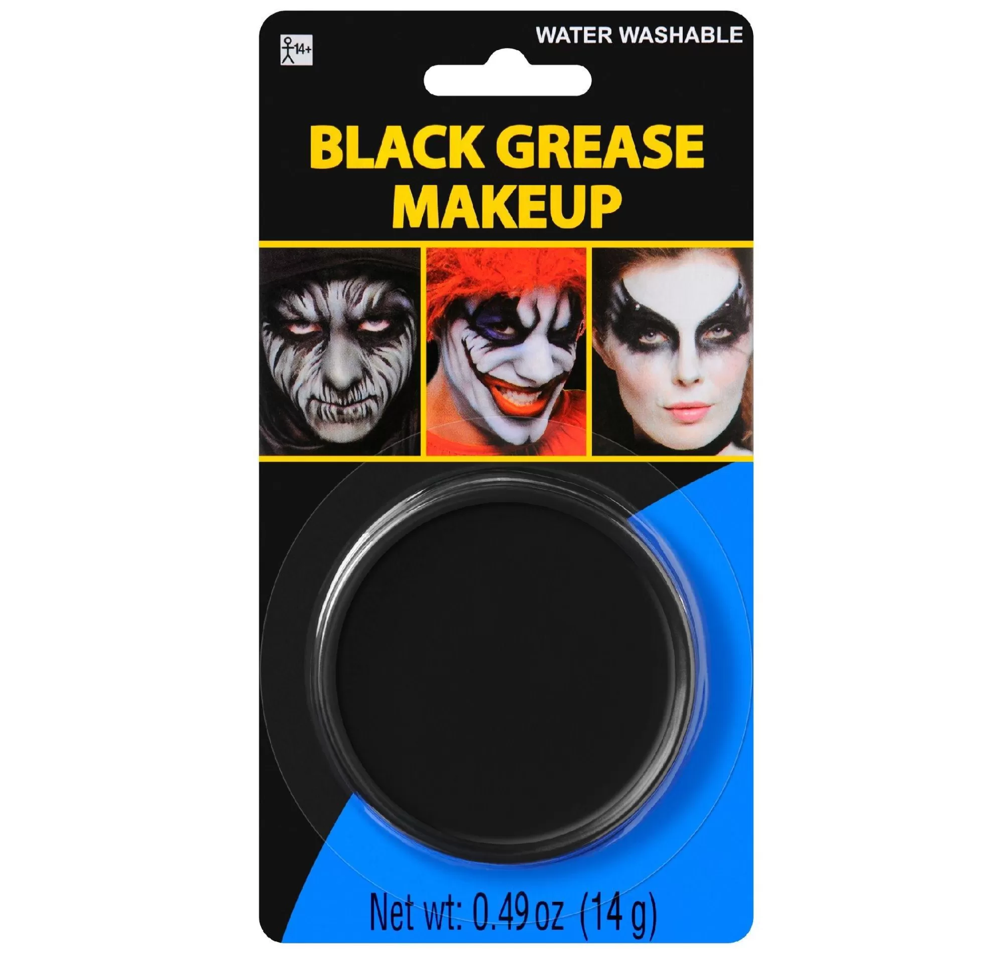 Party City Makeup-Black Grease Makeup 0.49Oz