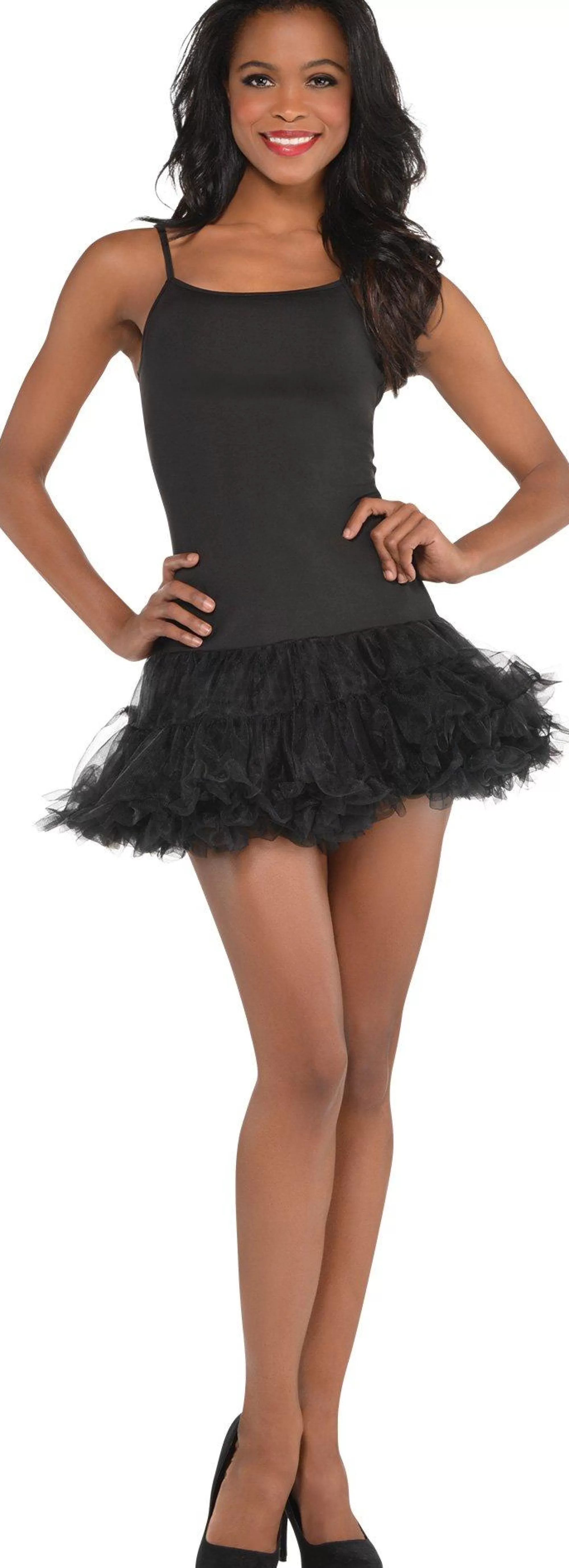 Party City Tutus, Skirts-Black Petticoat Dress