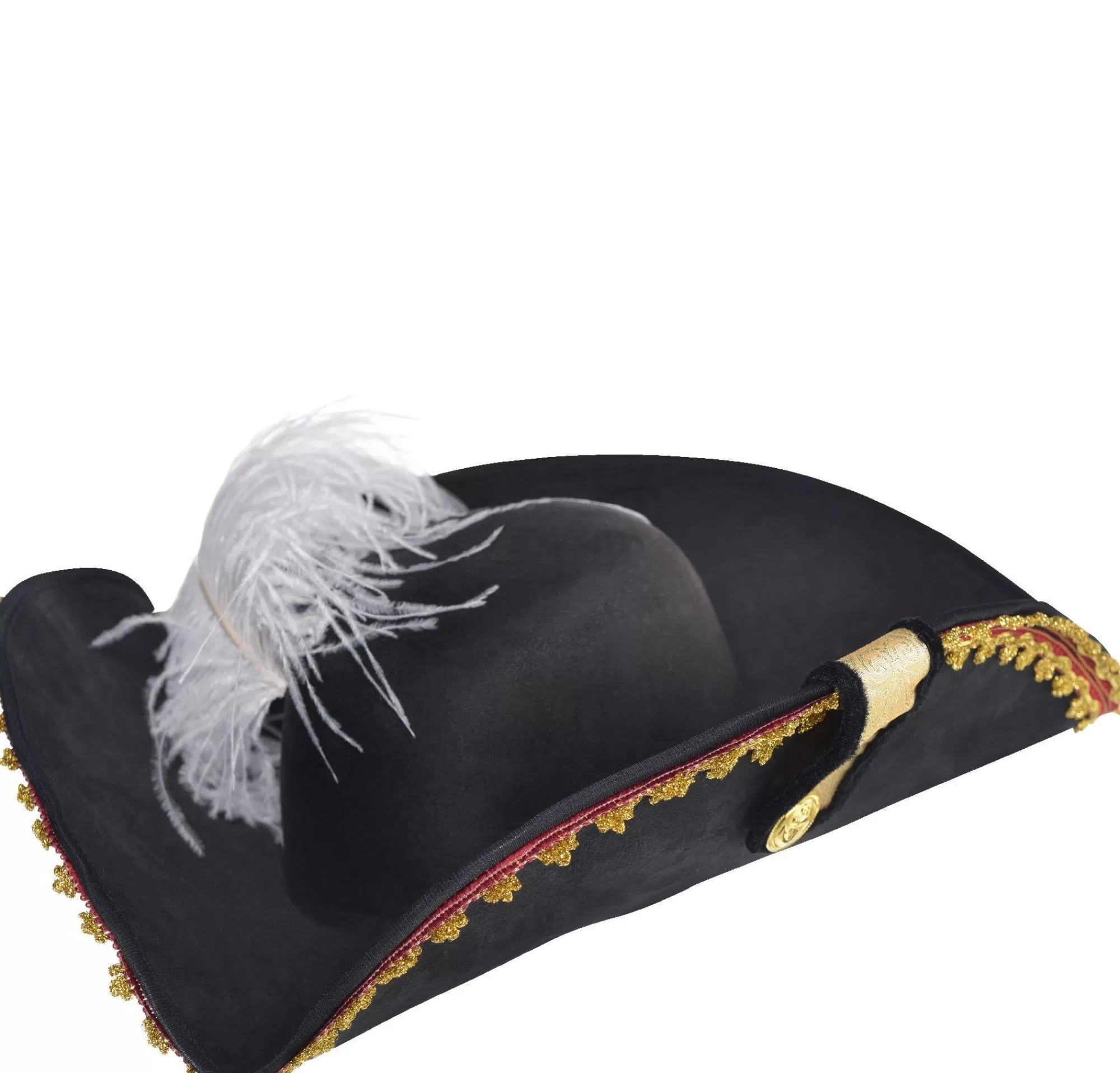 Party City Hats-Black Pirate Captain Hat