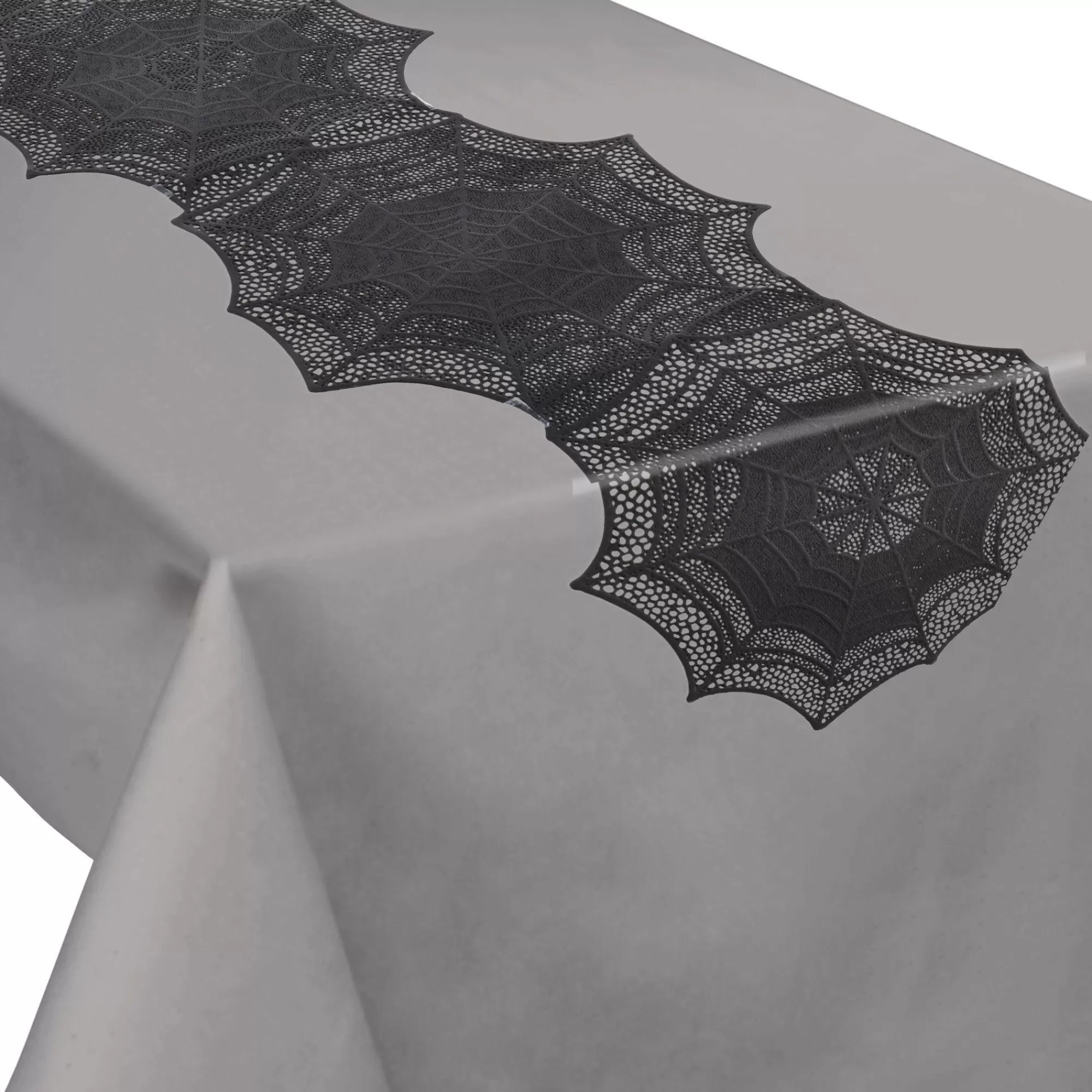 Party City Table Décor & Centerpieces | Black Spider Web Table Runner