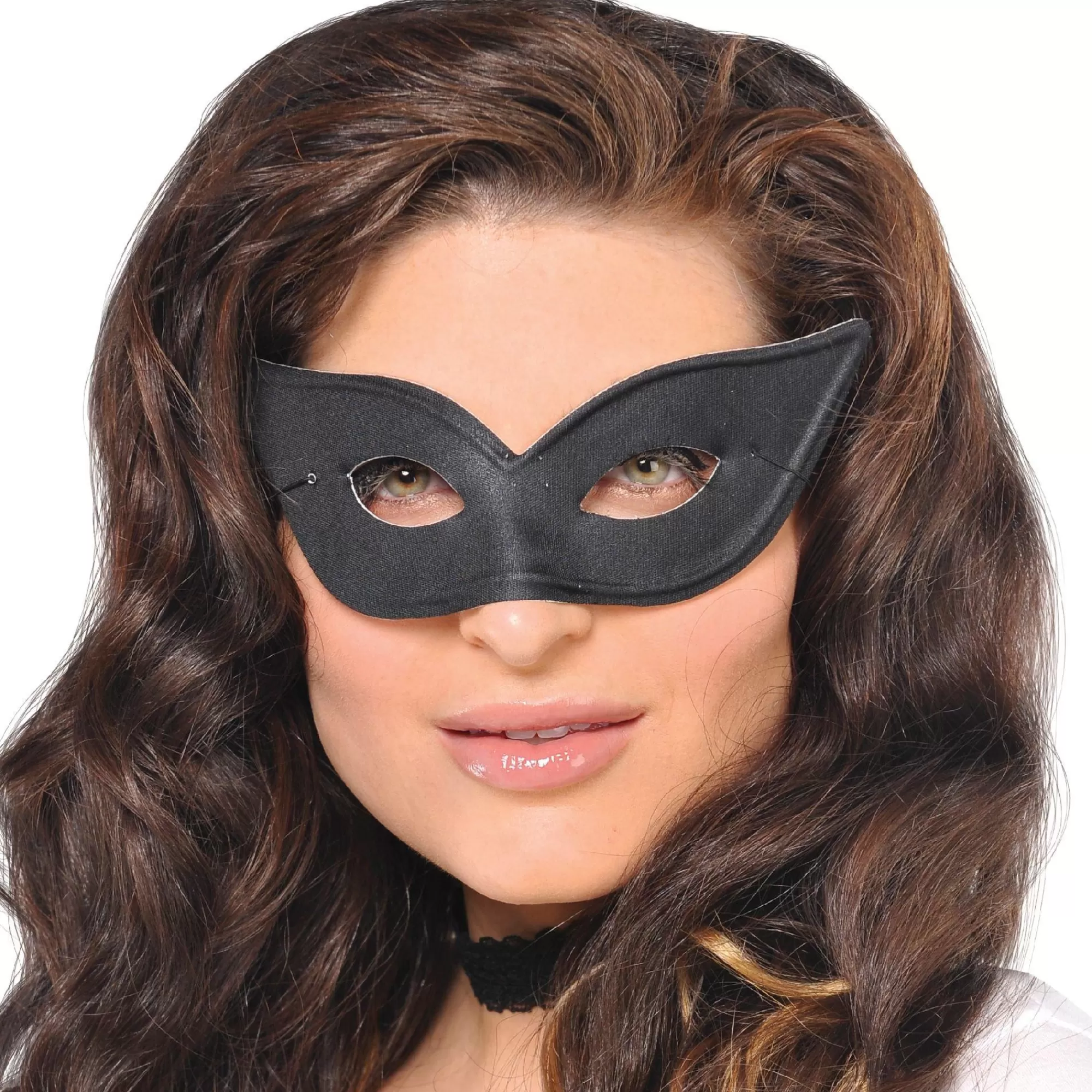 Party City Masquerade-Black Winged Eye Mask