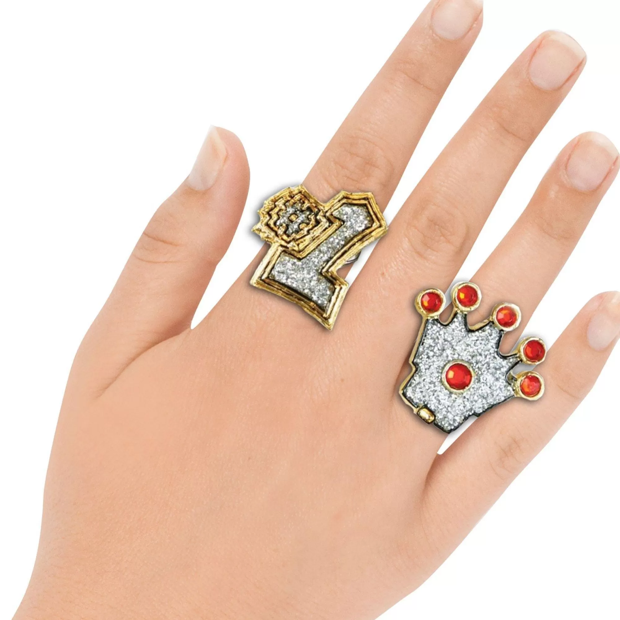 Party City Jewelry-Bling Rings Set 3Ct