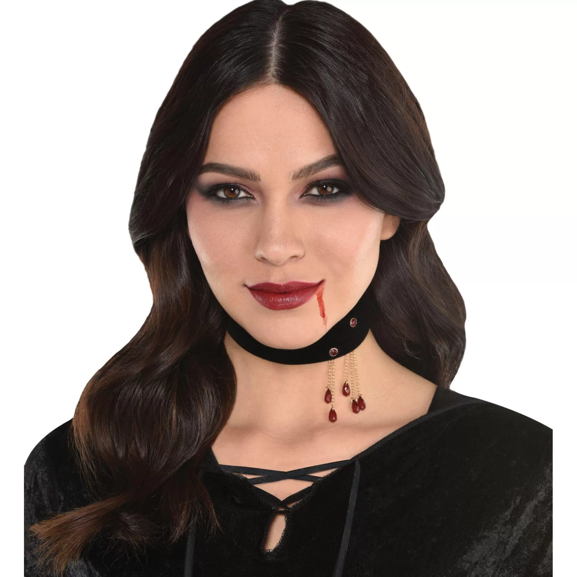 Party City Jewelry-Blood Drop Vampire Bite Choker