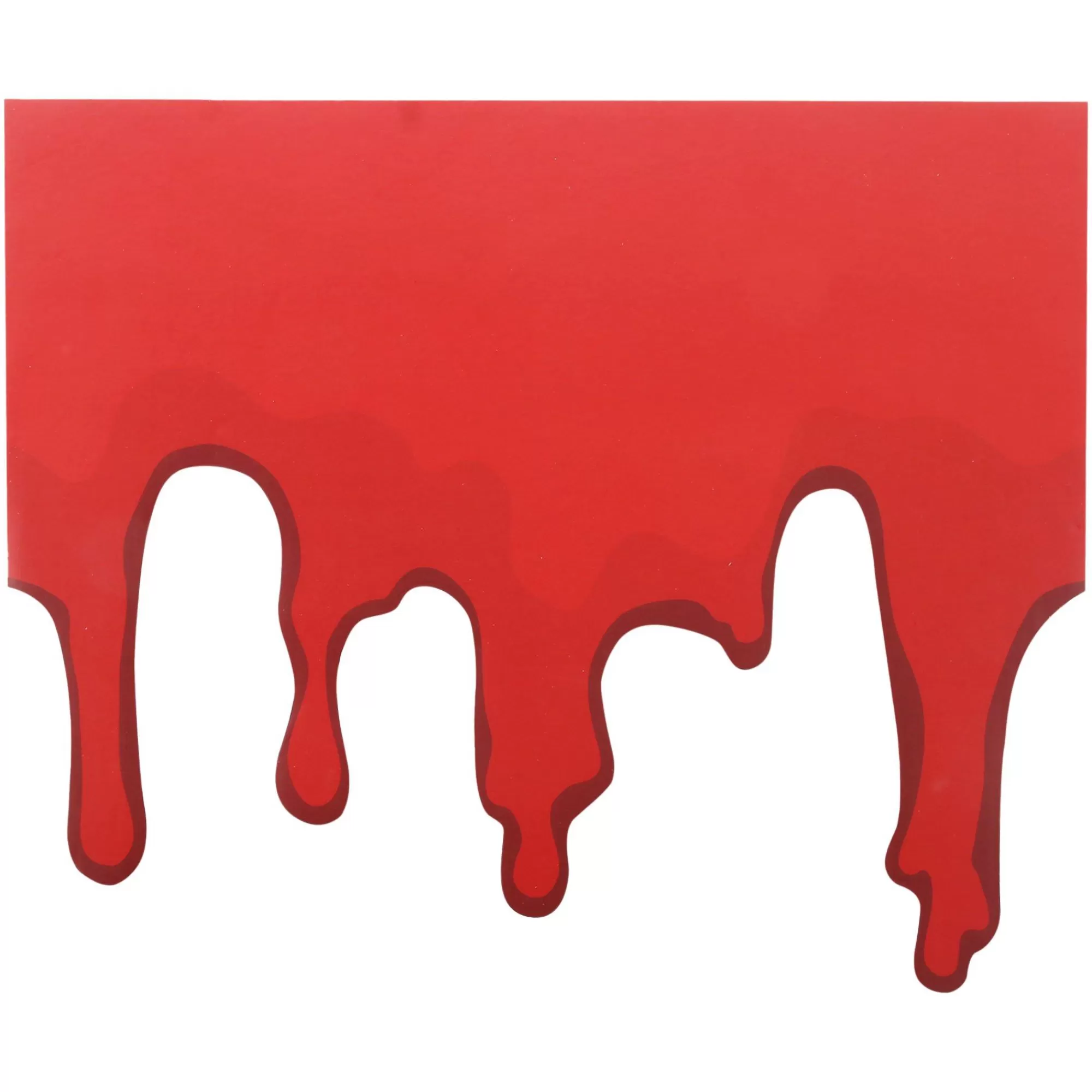 Party City Decorations | Bloody Plastic Borders, 12In X 10In, 12Ct