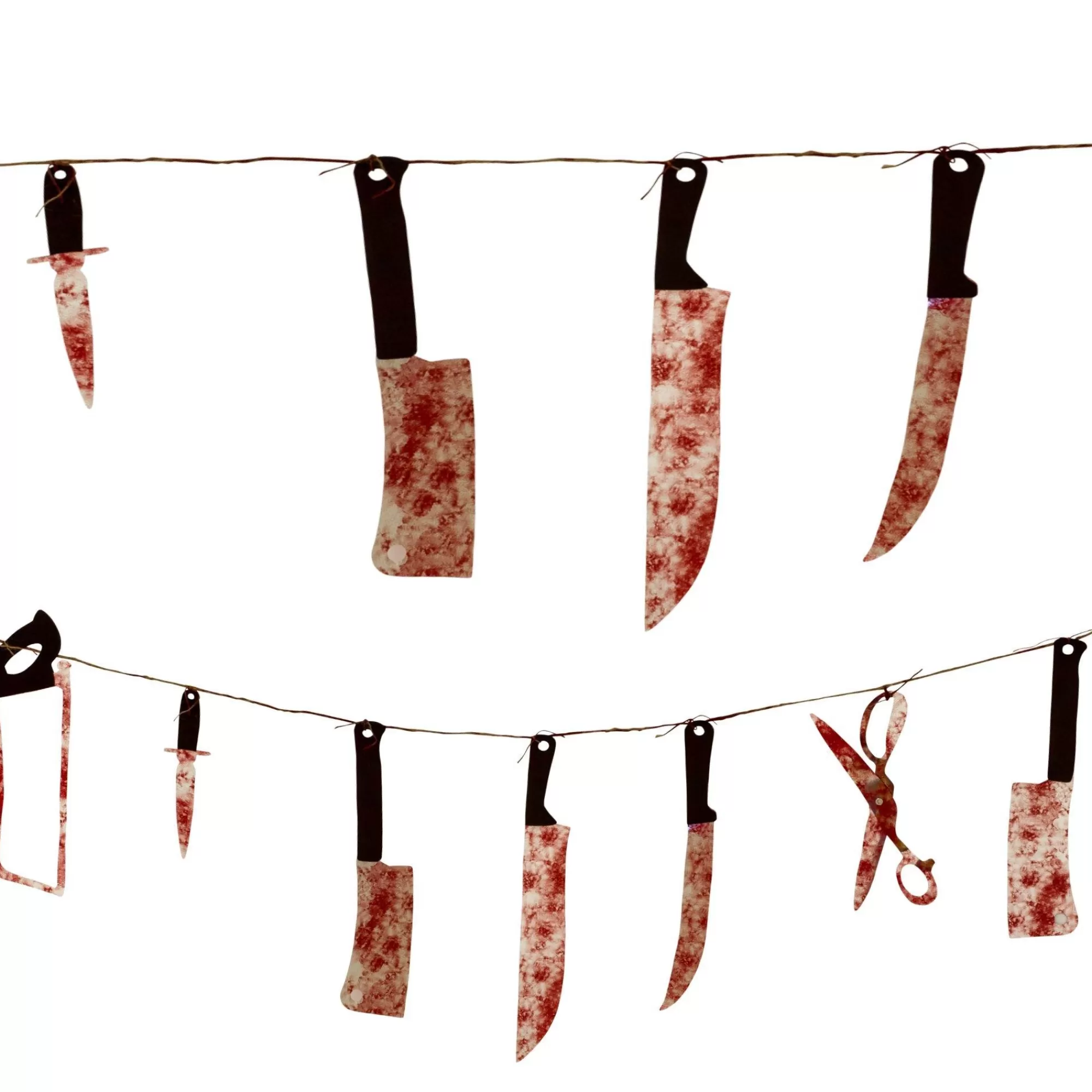 Party City Window & Wall Décor | Bloody Weapons Garland