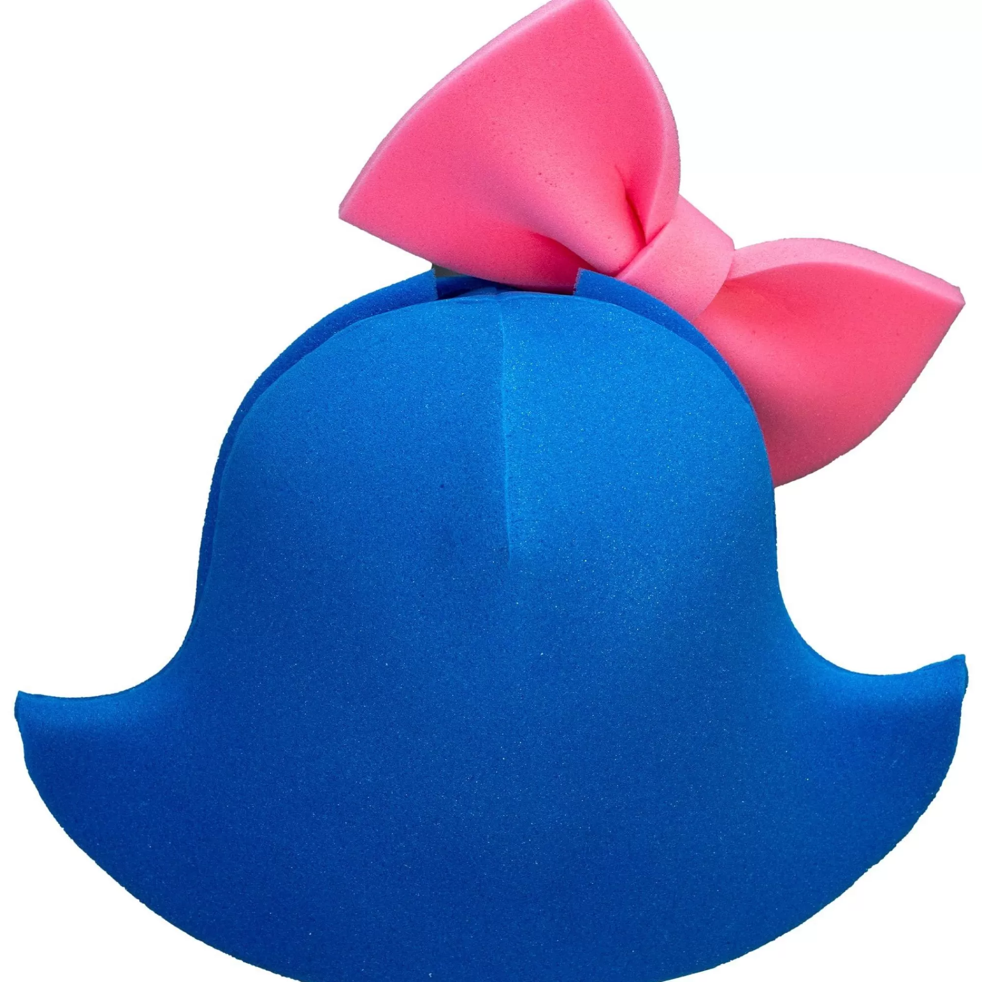 Party City Hats-Blue Hair Foam Party Hat For Adults