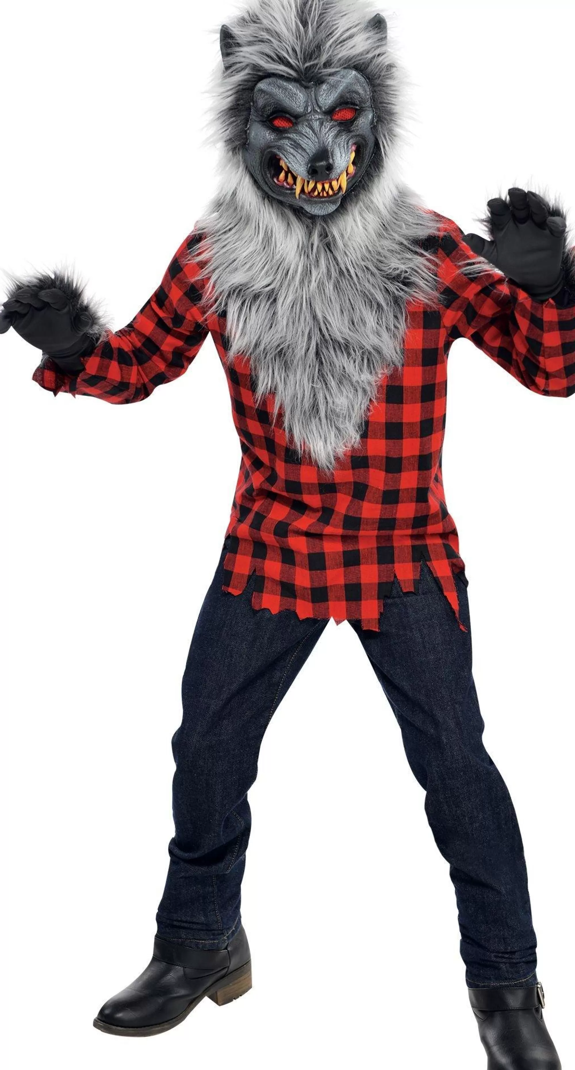 Boy Party City Scary | Boys Hungry Howler Werewolf Costume