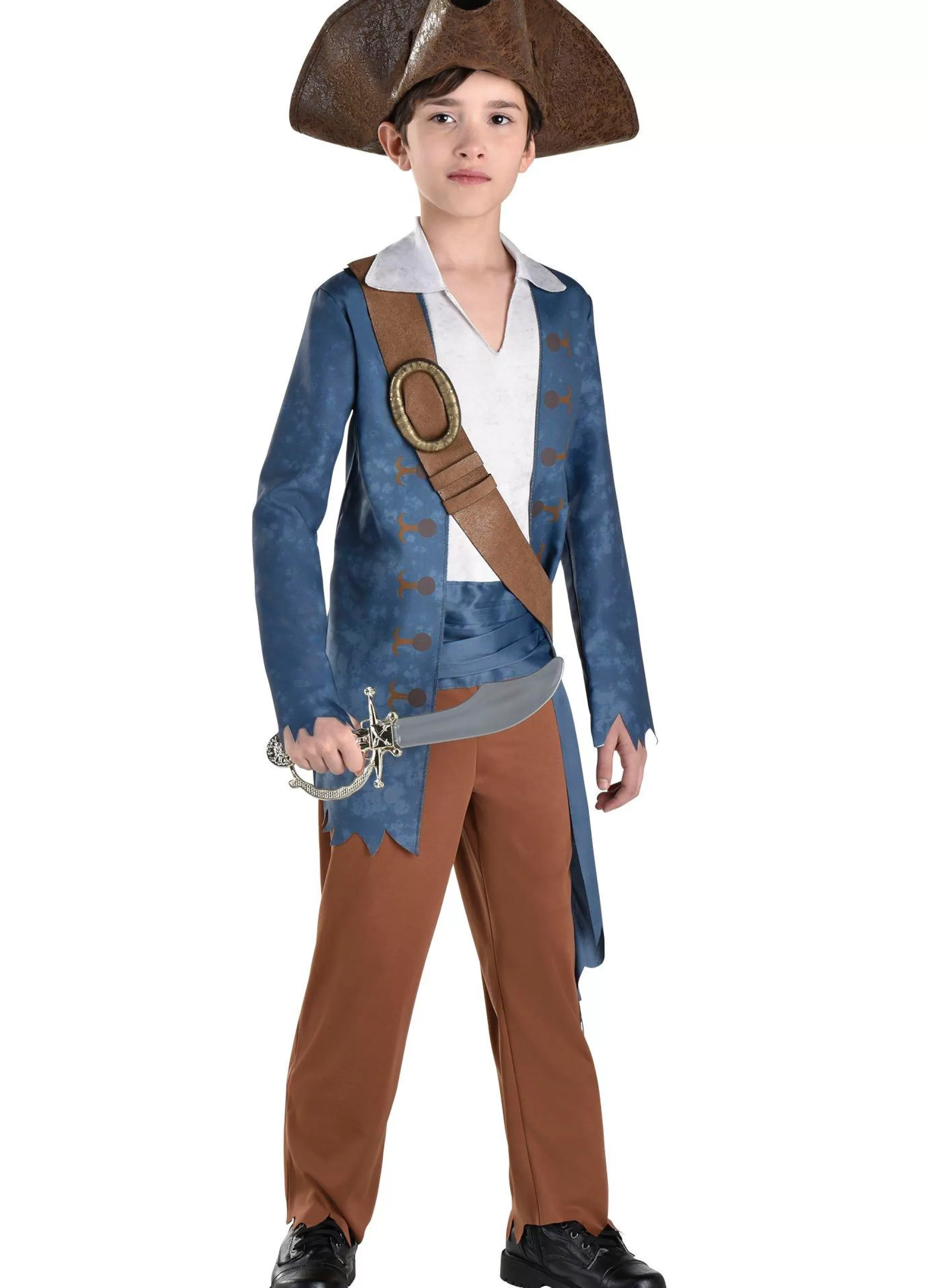 Boy Party City Pirate | Boys' Shipwrecked Pirate Costume