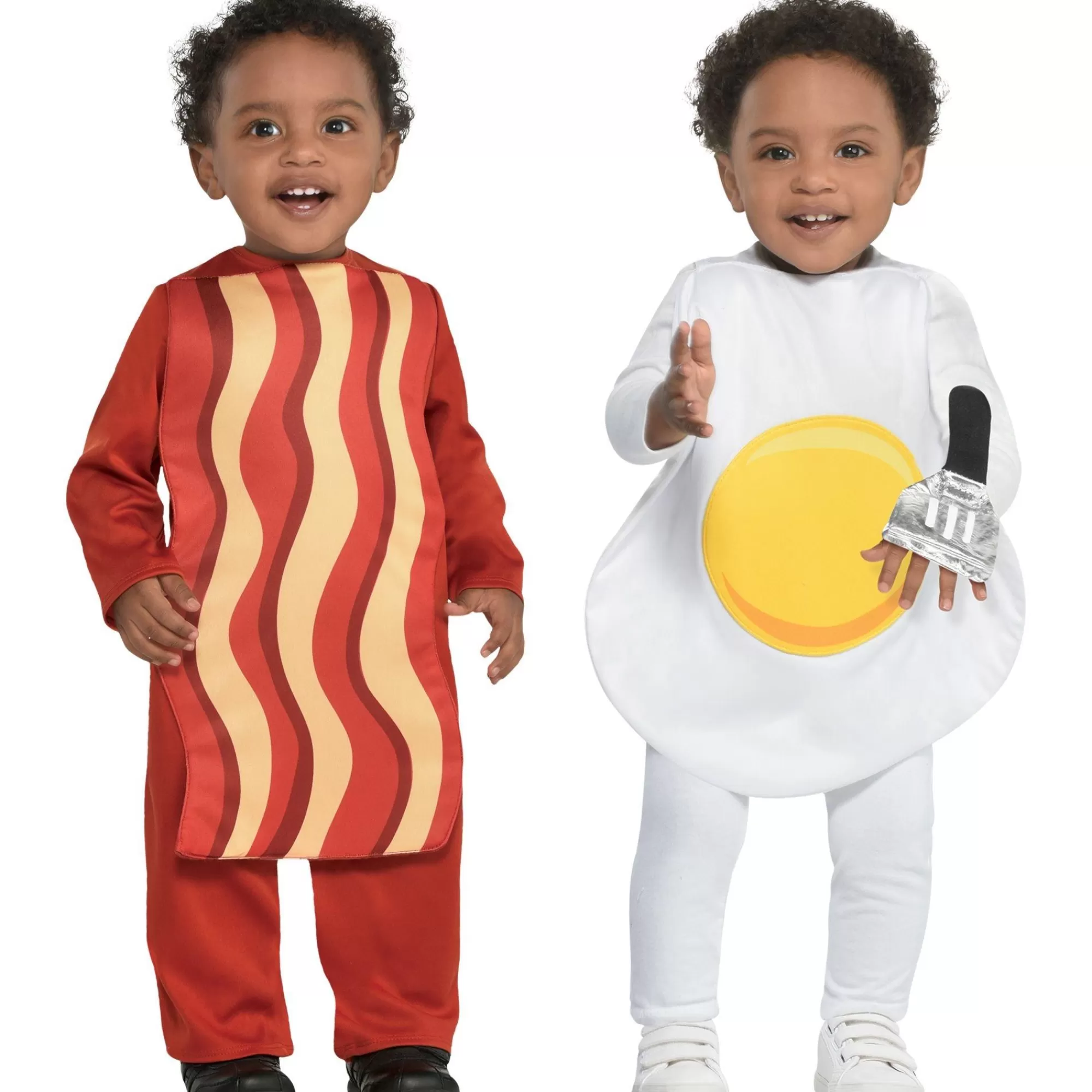 Party City Baby Girl | Breakfast Babies Bacon & Egg Twin Costumes