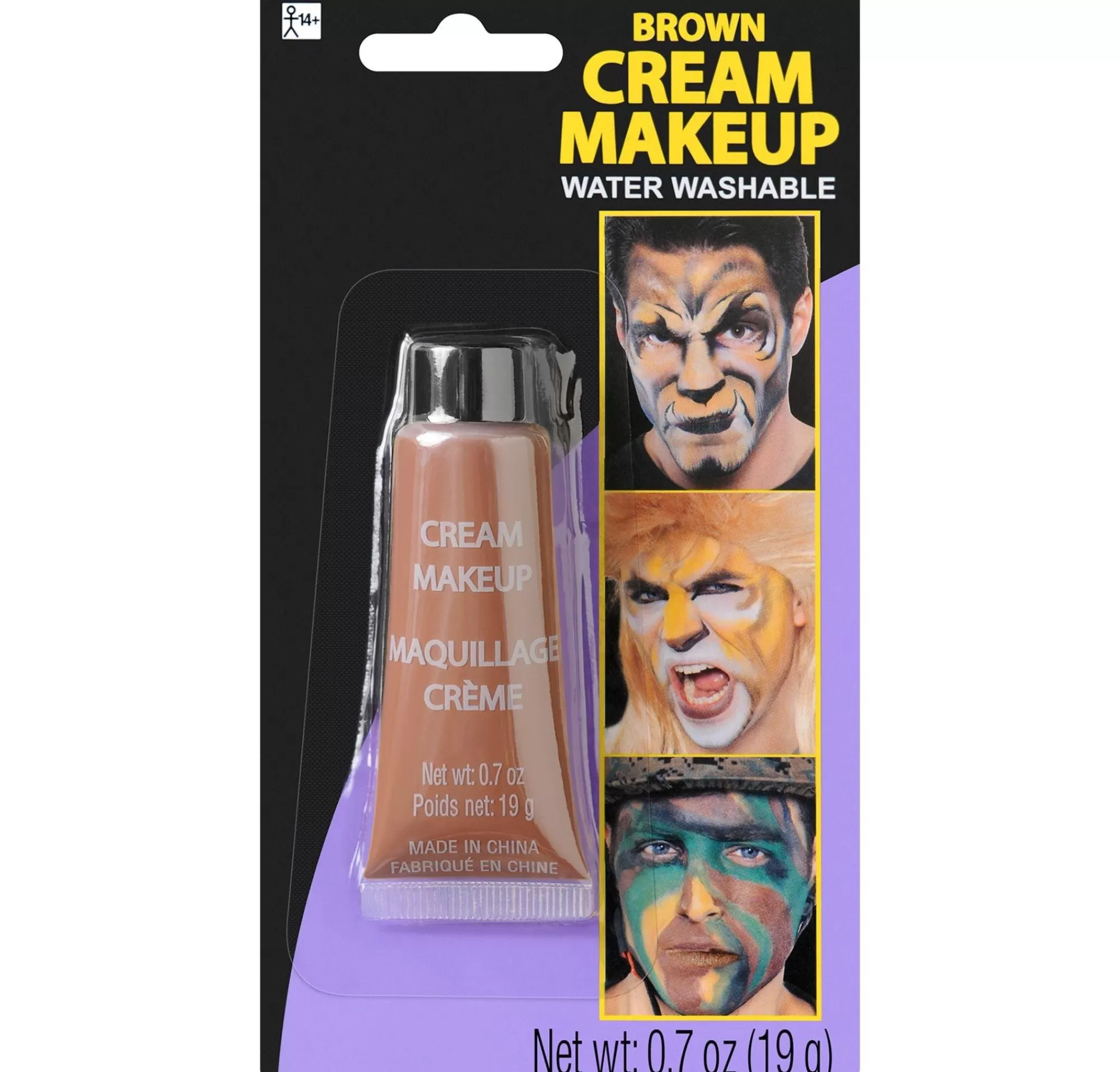 Party City Makeup-Brown Cream Makeup 0.7Oz