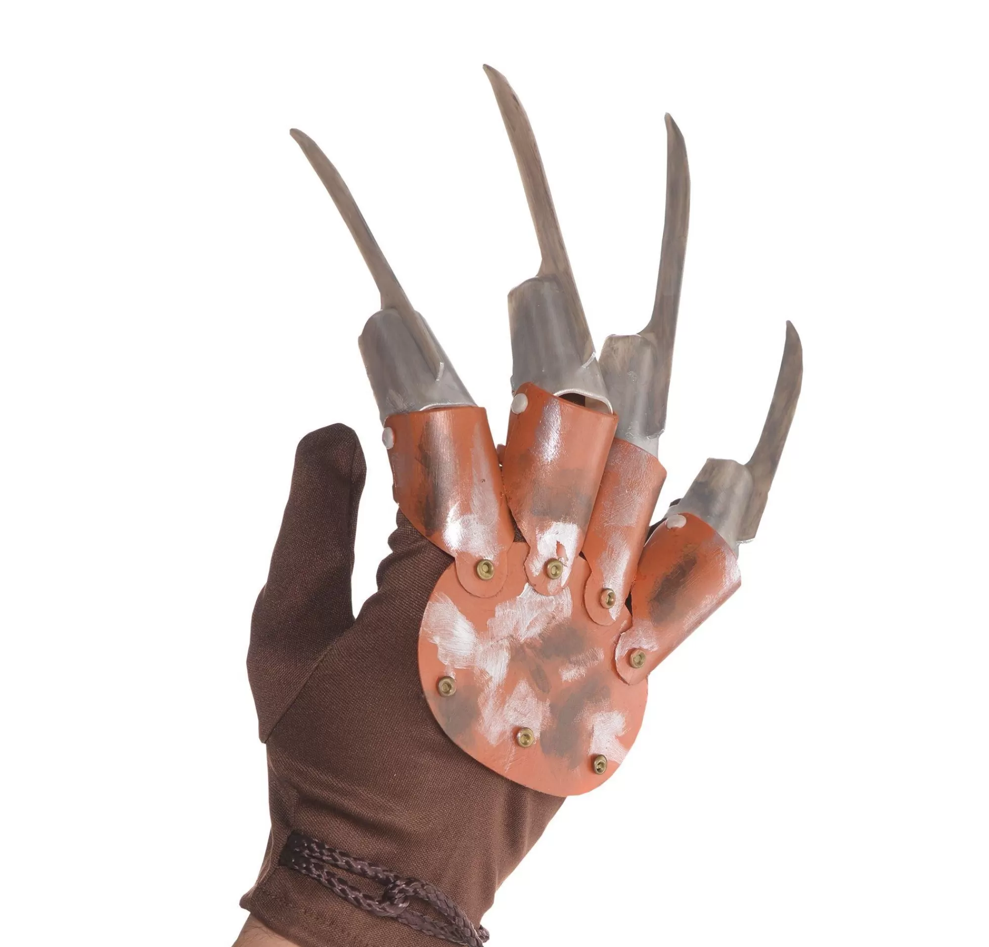 Party City Gloves-Brown Freddy Krueger Glove - A Nightmare On Elm Street