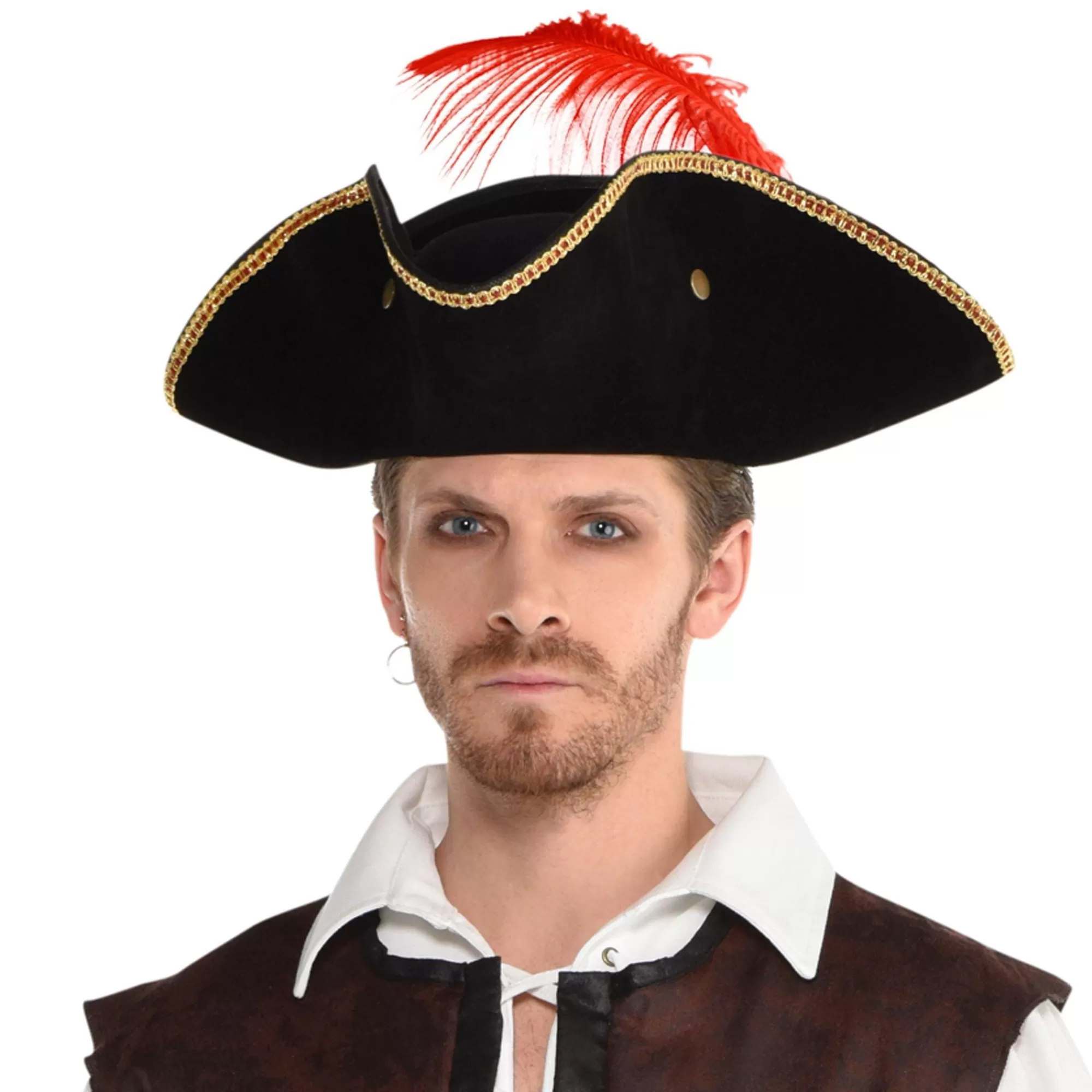 Party City Pirate-Buccaneer Tricorn Hat