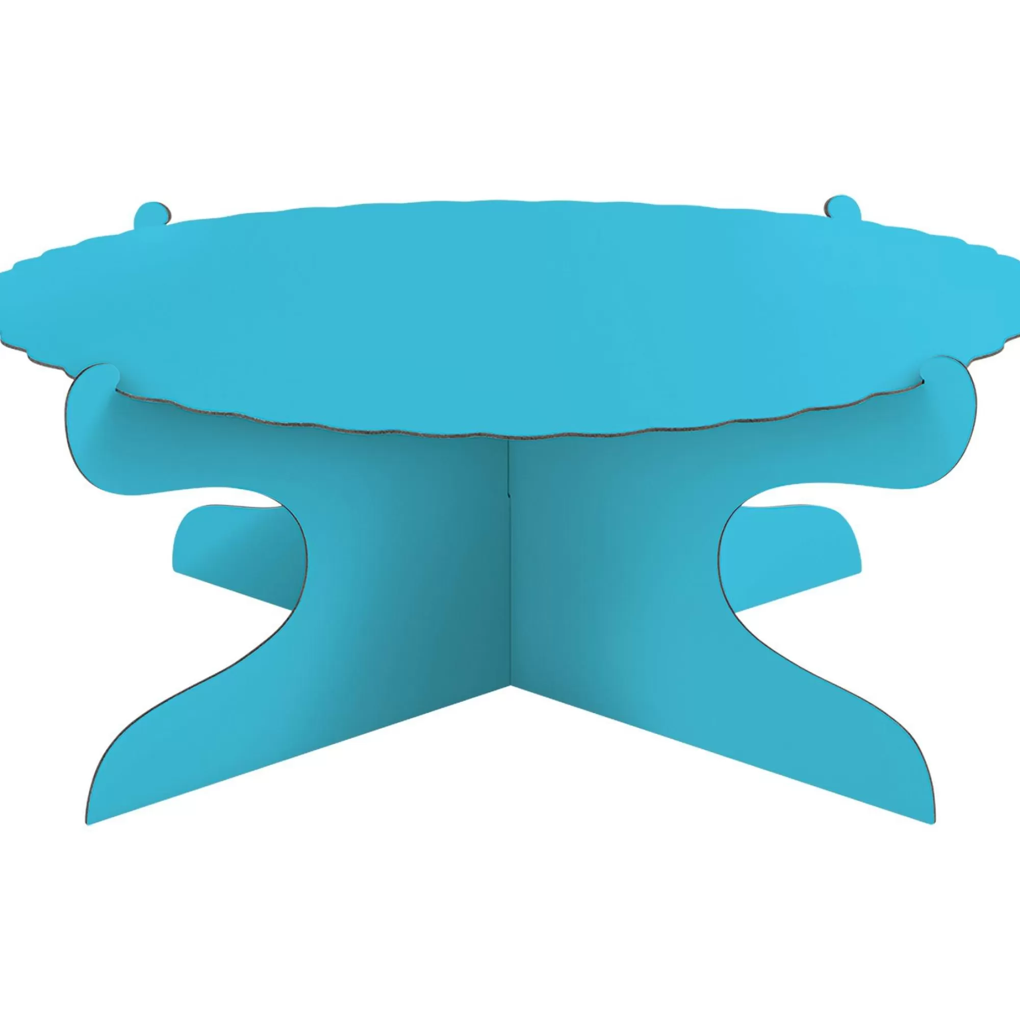 Party City Baking Supplies-Cake Stand Caribbean Blue