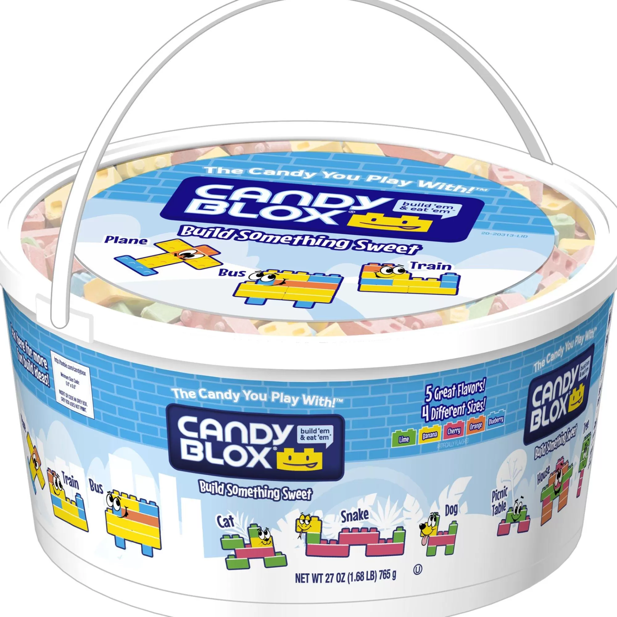 Party City Candy Buffet By Color-Candy Blox Tub, 27Oz