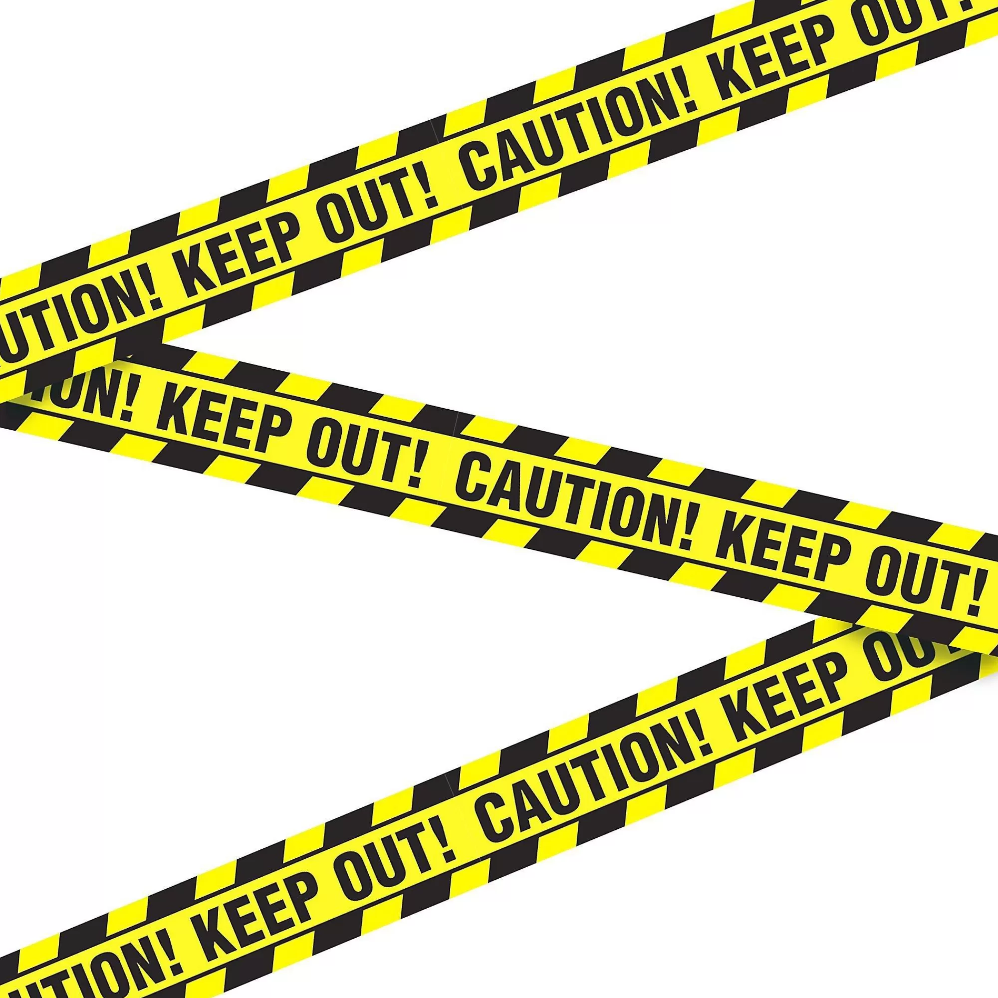 Party City Hanging Decorations | Caution Keep Out Tape