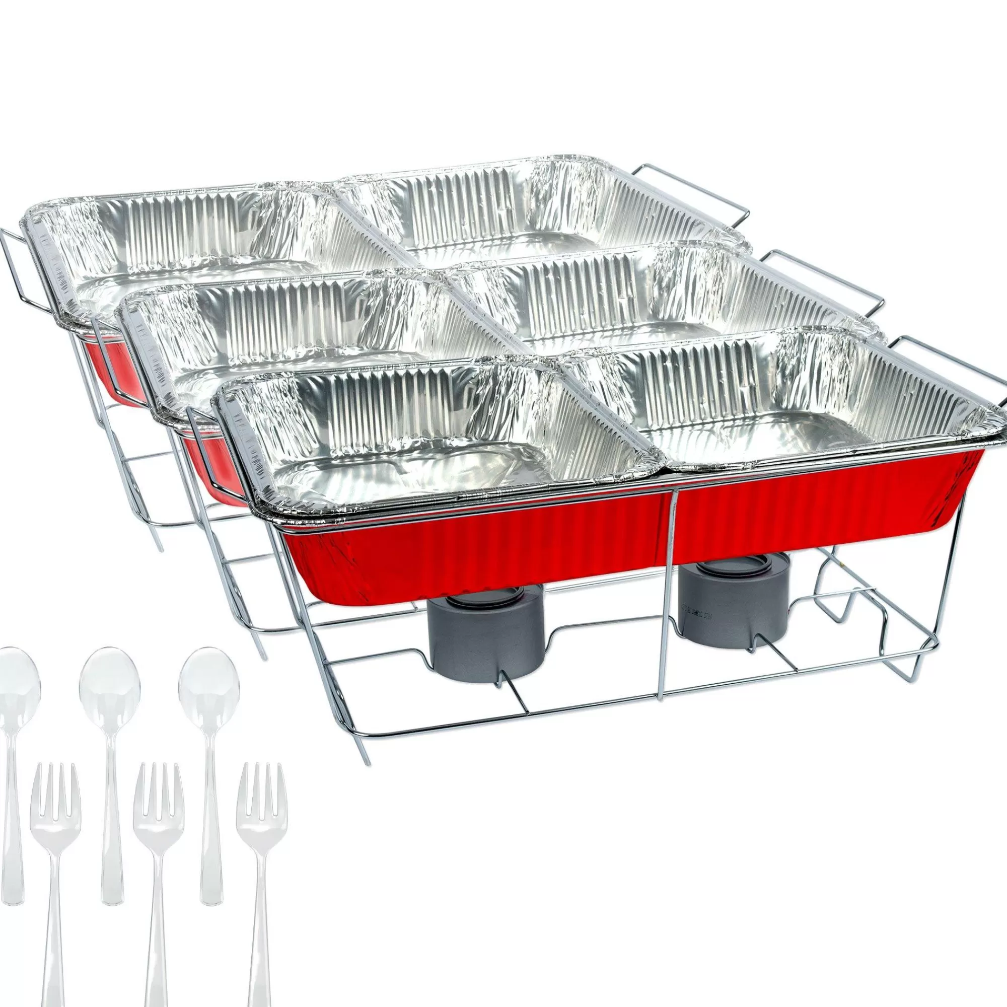 Party City Get Axed | Chafing Dish Buffet Set 24Pc