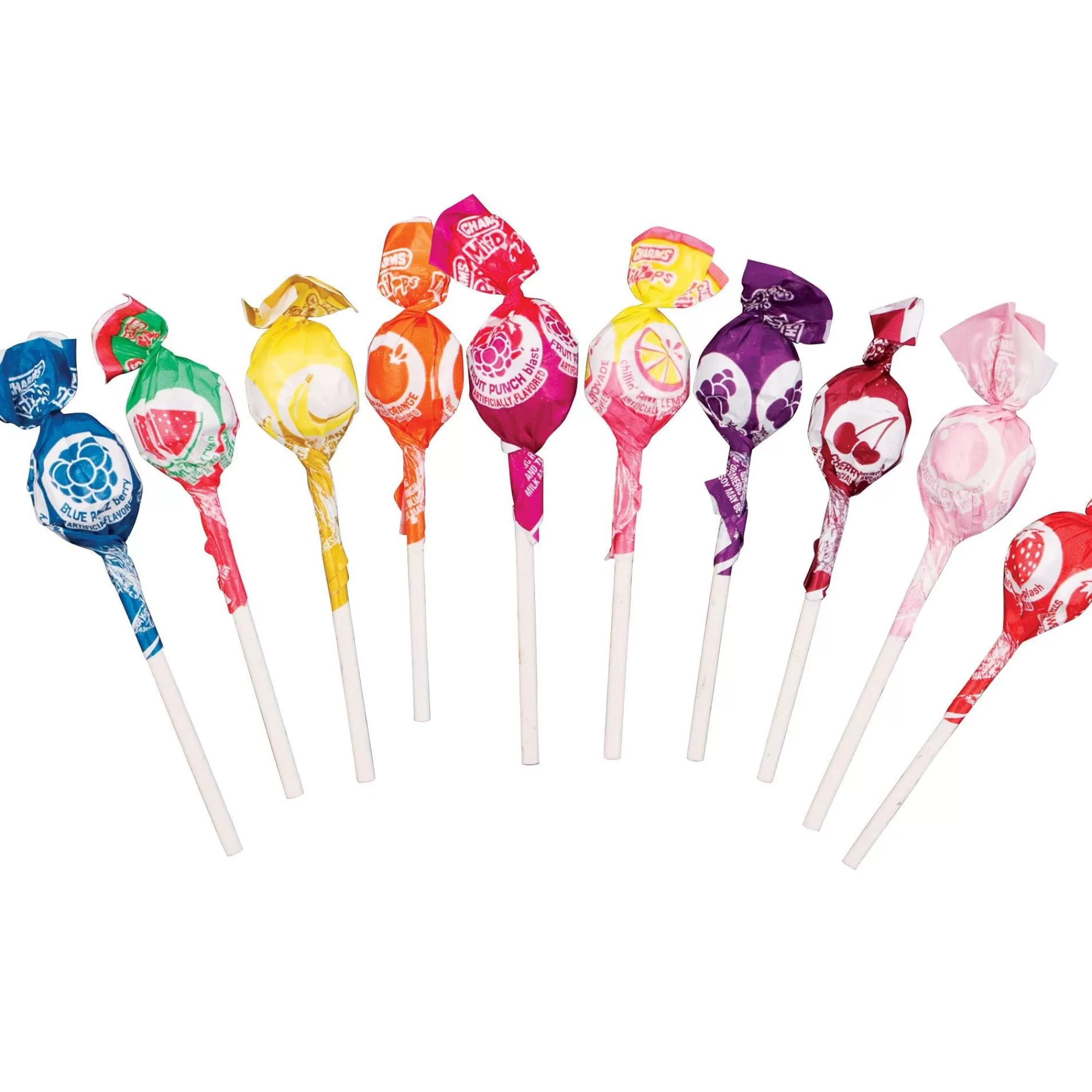 Charms Lollipops- Mini Pops, 300Pc