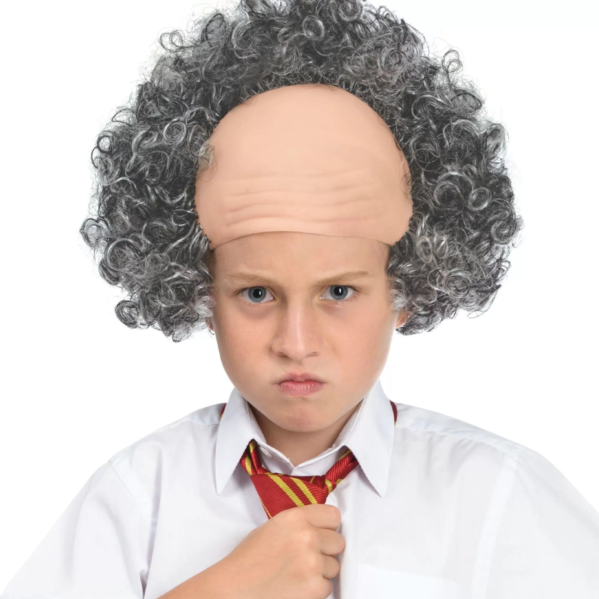 Party City Wigs-Child Balding Old Man Wig