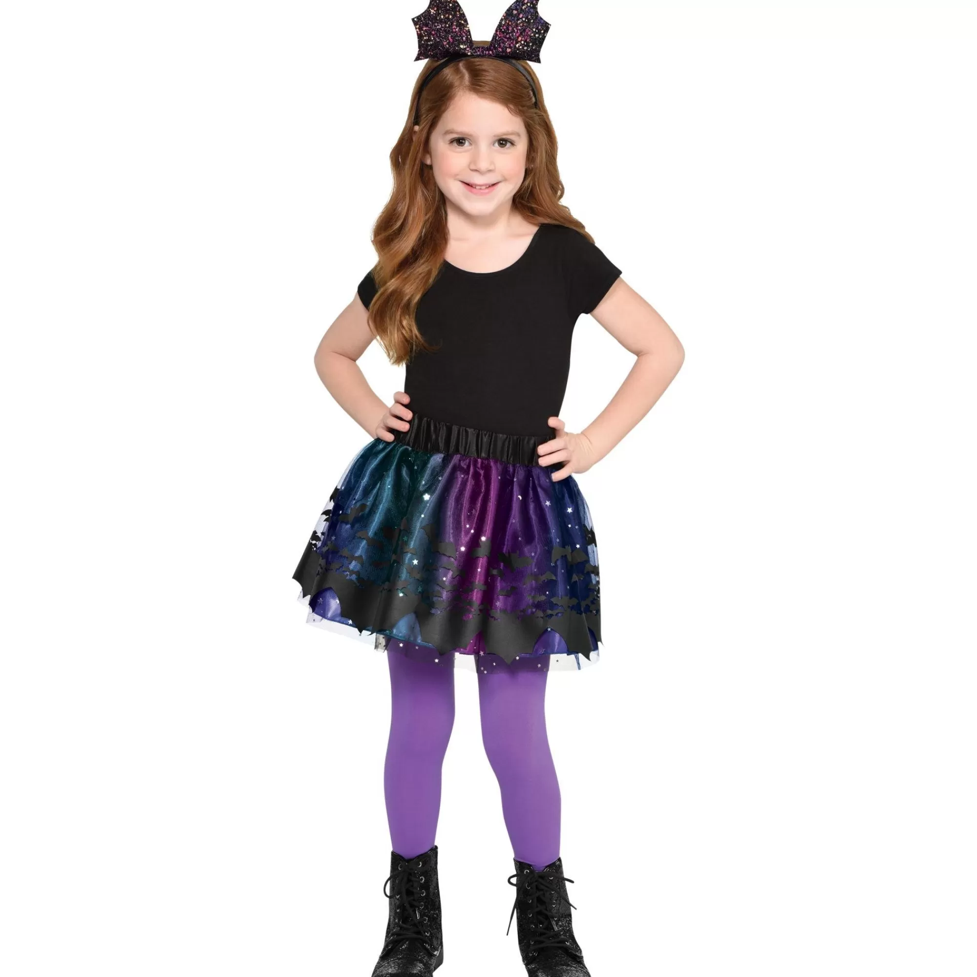 Girl Party City Animal & Bug | Child Bat Ballerina Costume Accessory Kit